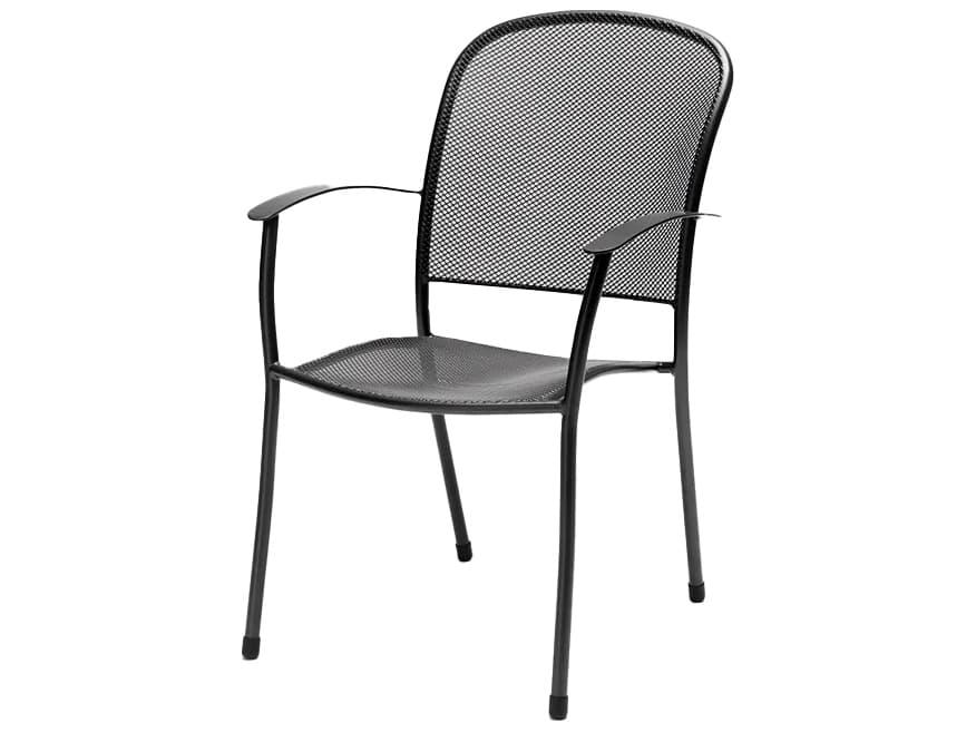 Kettler Caredo Wrought Iron Gray 7 Piece Patio Dining Set