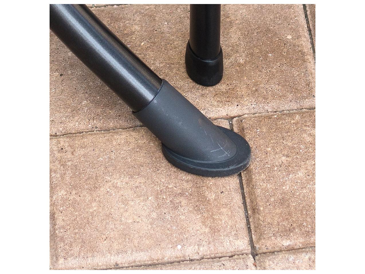 Kettler Pilano Steel Wrought Iron Gray 7 Piece Patio Dining Set