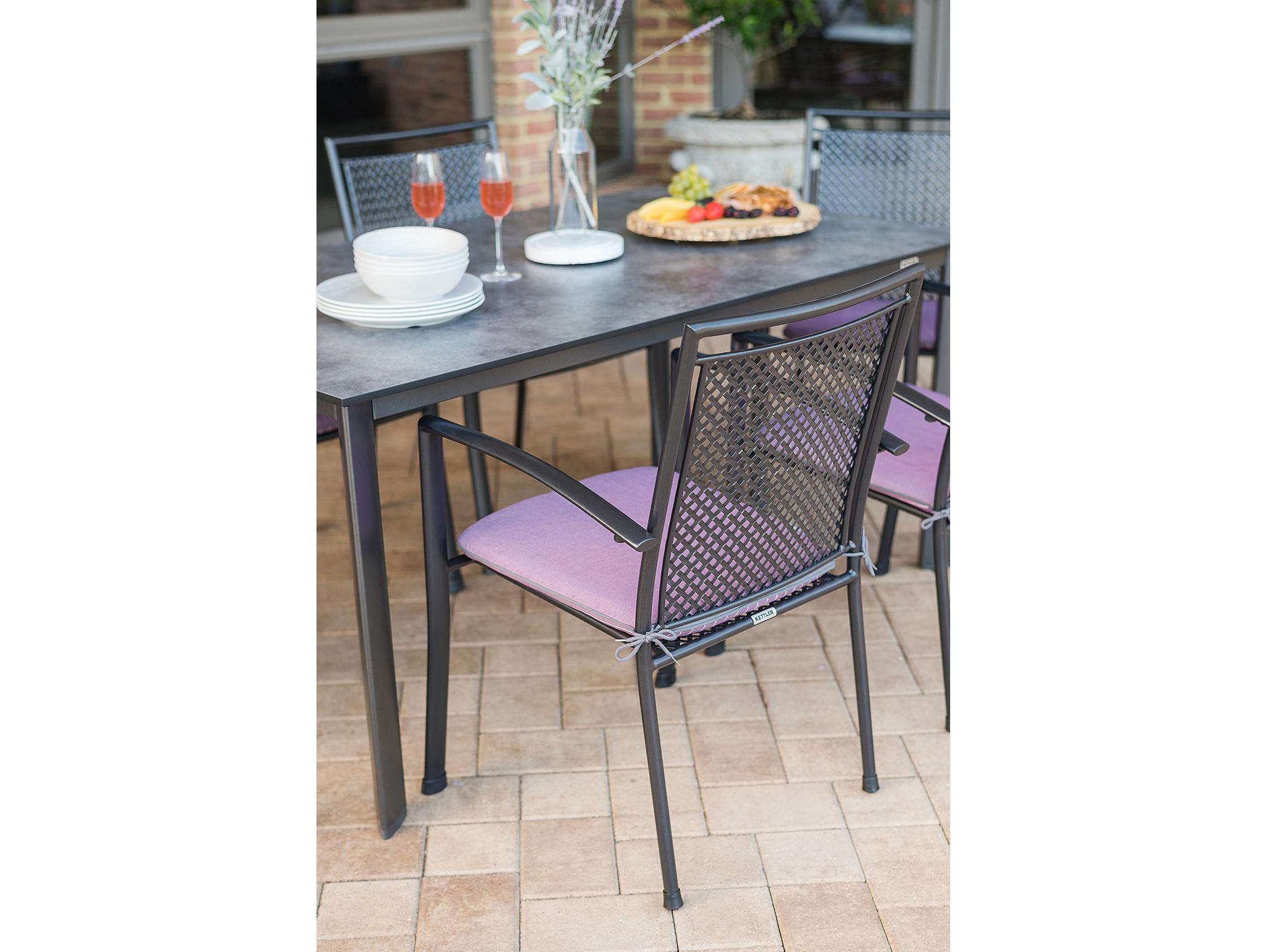 Kettler Reno Grey Dining Chair Set of 6