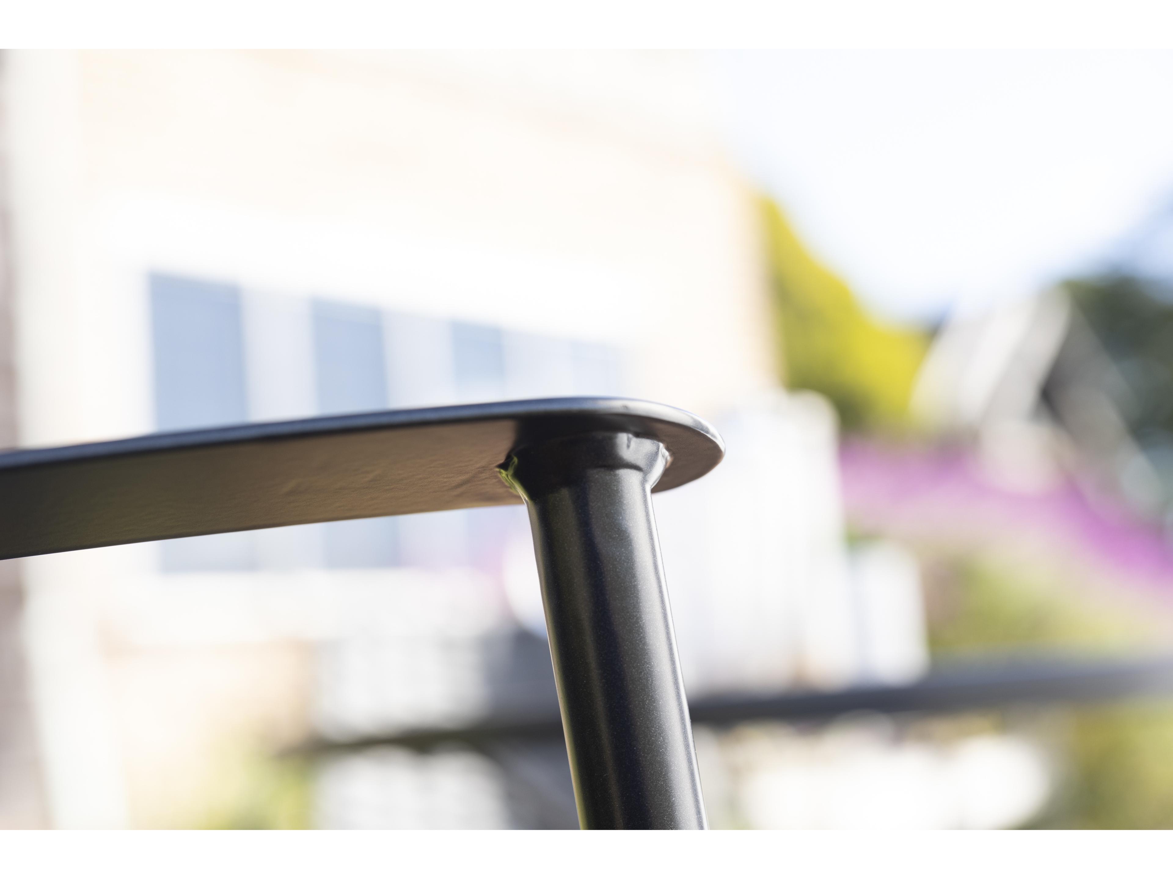 Kettler Metro Grey grey Rope Steel Dining Chair Set of 6