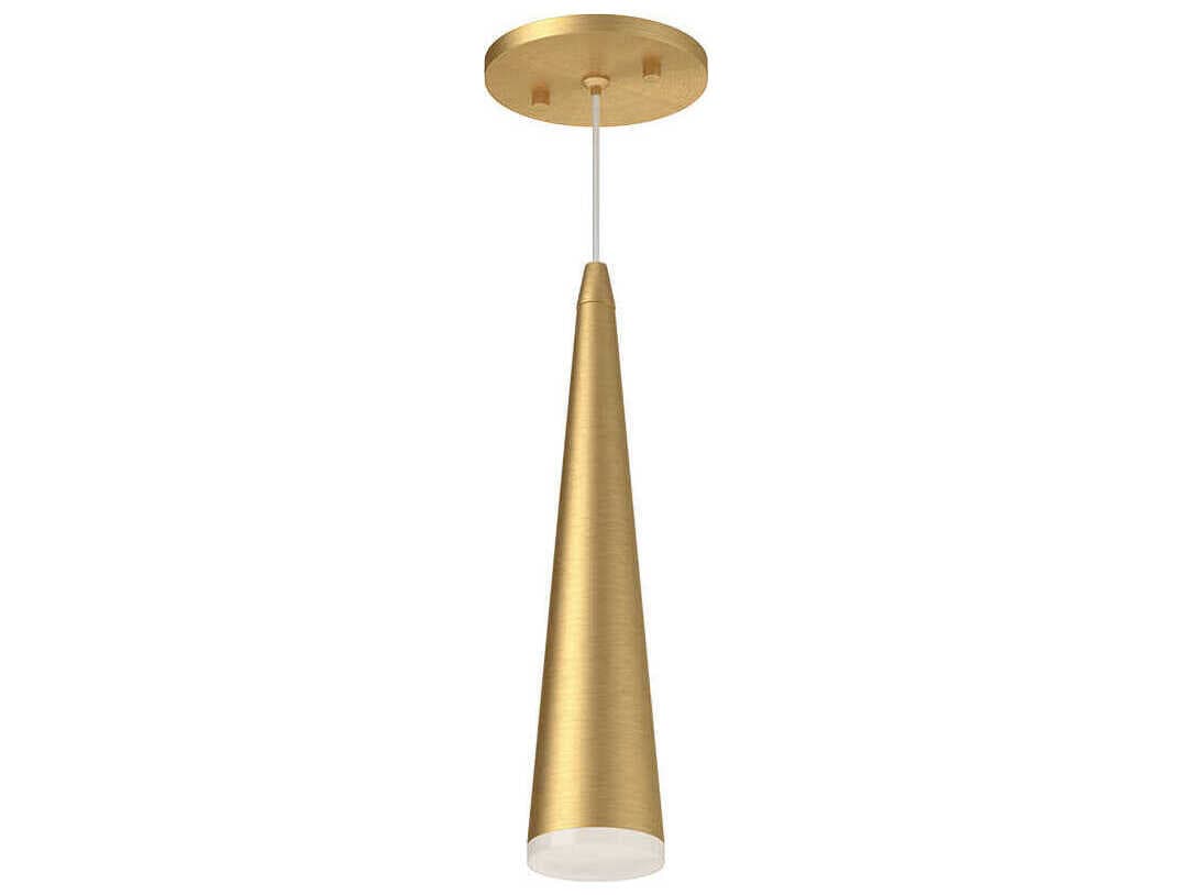 Kuzco Lighting Mina Brushed Gold Mini Pendant