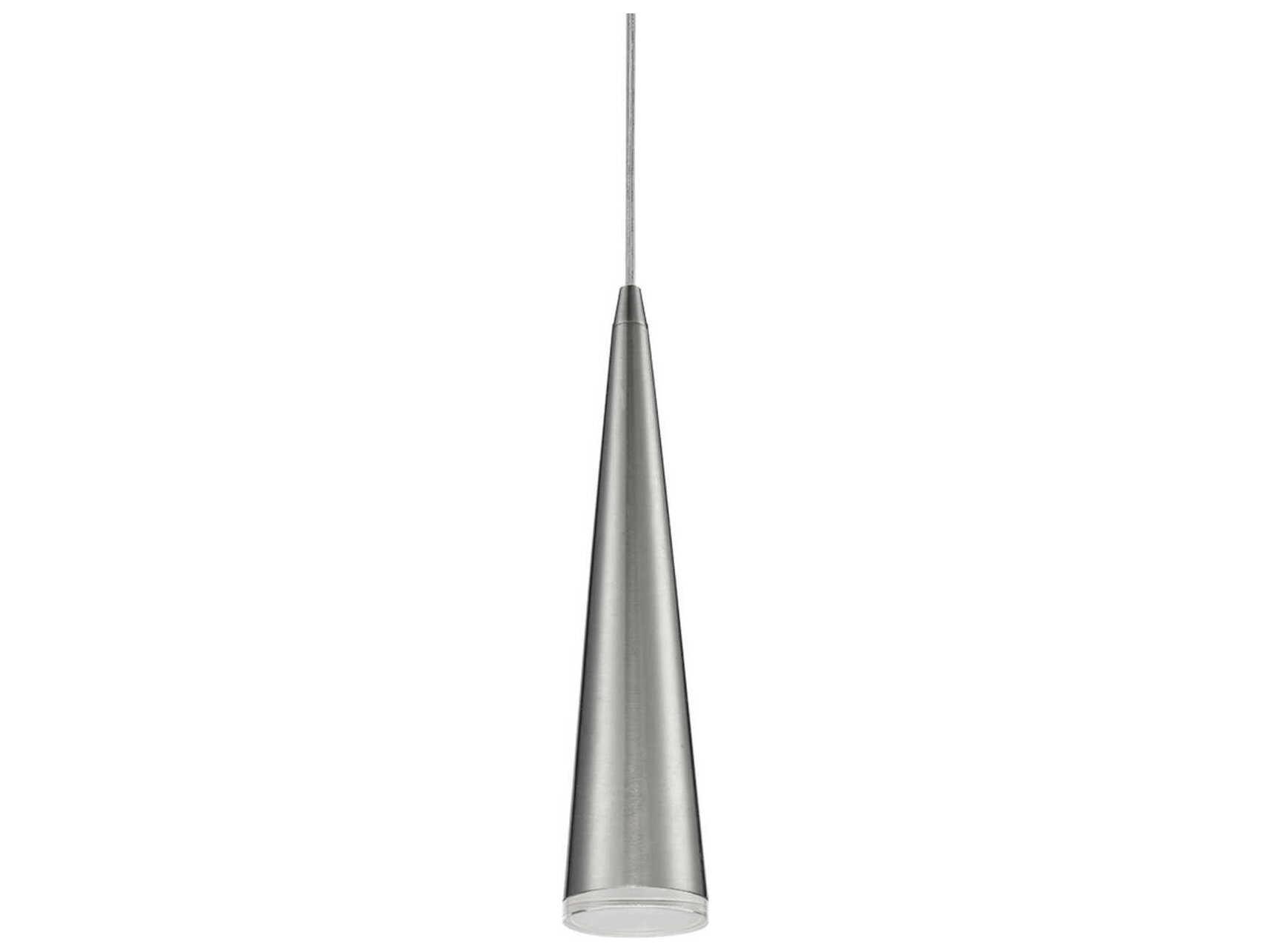 Kuzco Lighting Mina Brushed Nickel Mini Pendant