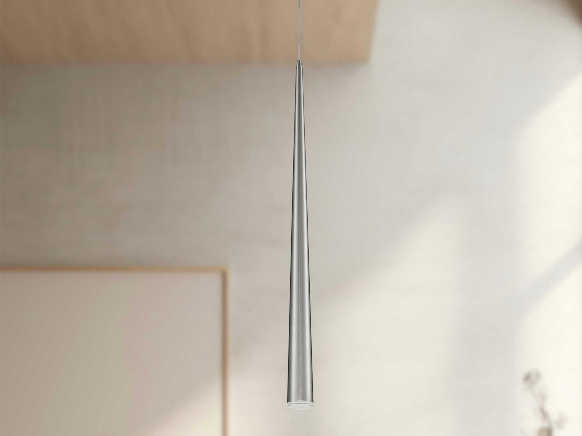 Kuzco Lighting Mina Brushed Nickel Mini Pendant