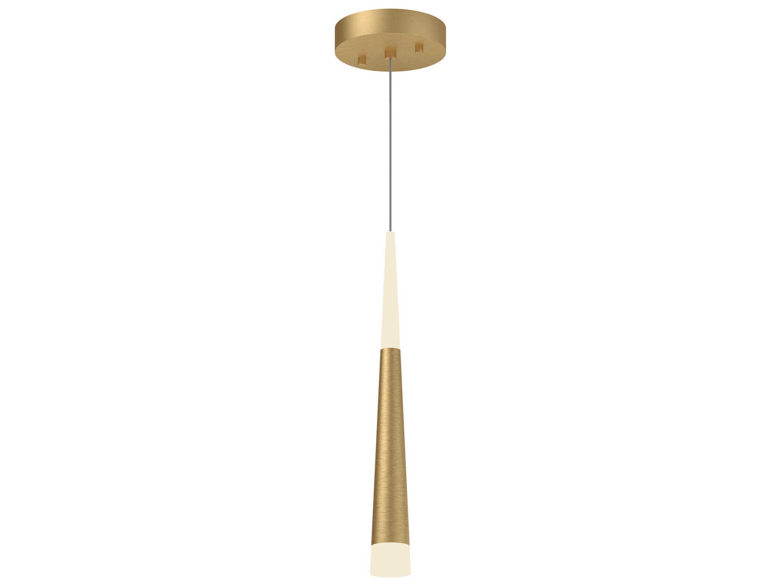 Kuzco Lighting Ultra Brushed Gold Mini Pendant