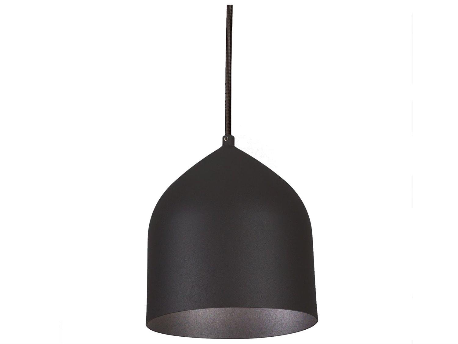 Kuzco Lighting Helena 1-Light Black Bell Mini Pendant