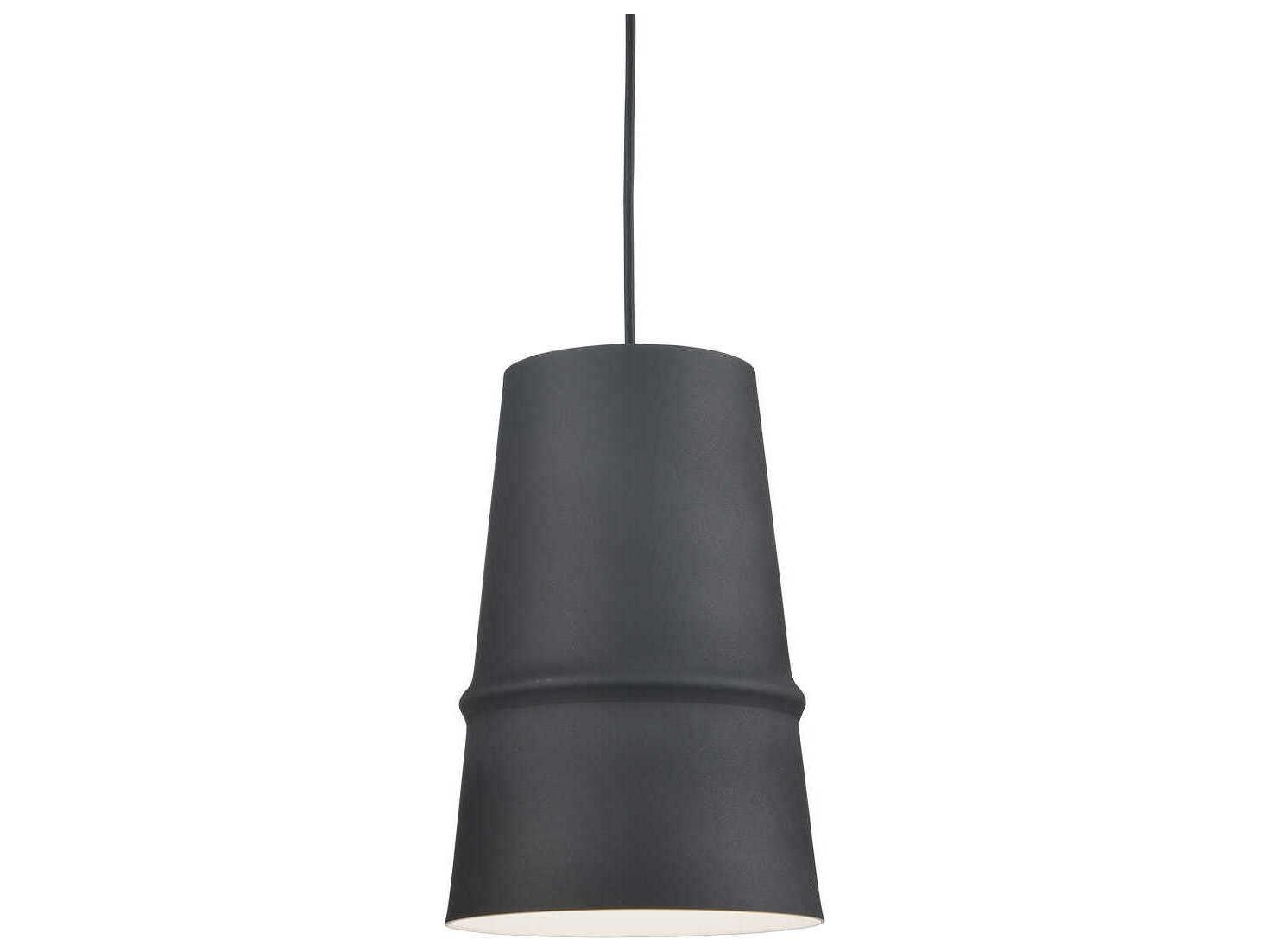 Kuzco Lighting Castor 1-Light Black Mini Pendant