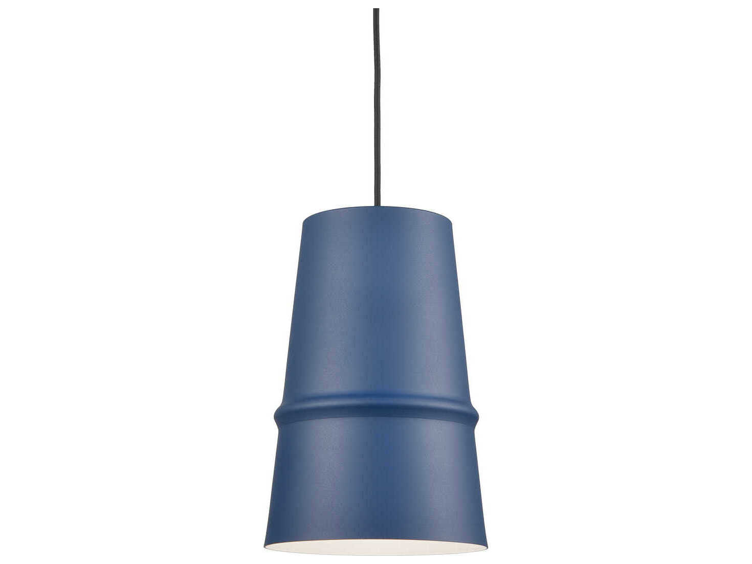 Kuzco Lighting Castor 1-Light Indigo Blue Mini Pendant