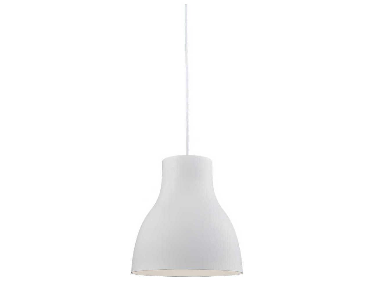Kuzco Lighting Cradle 1-Light White Pendant