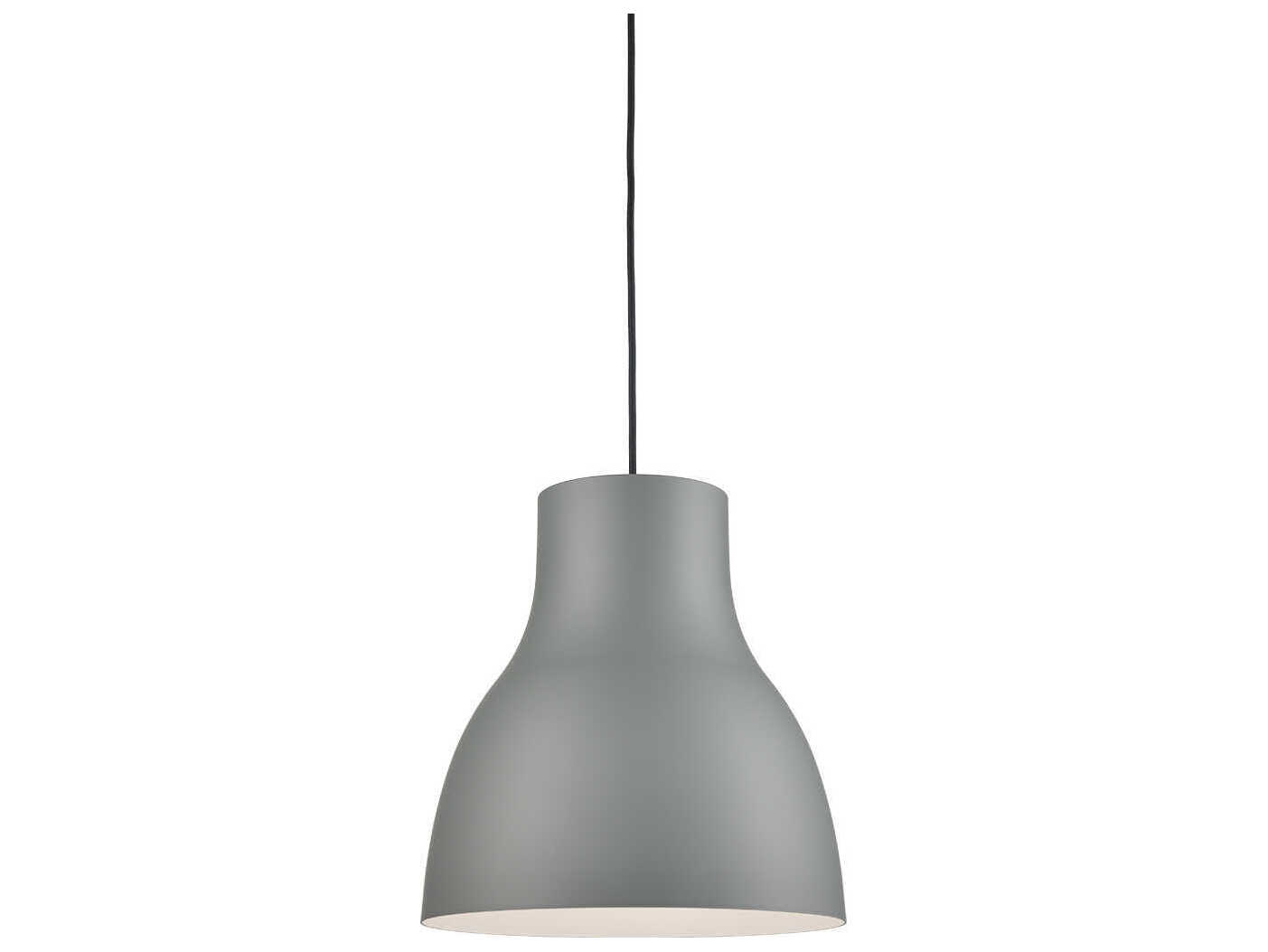 Kuzco Lighting Cradle 1-Light Gray Pendant