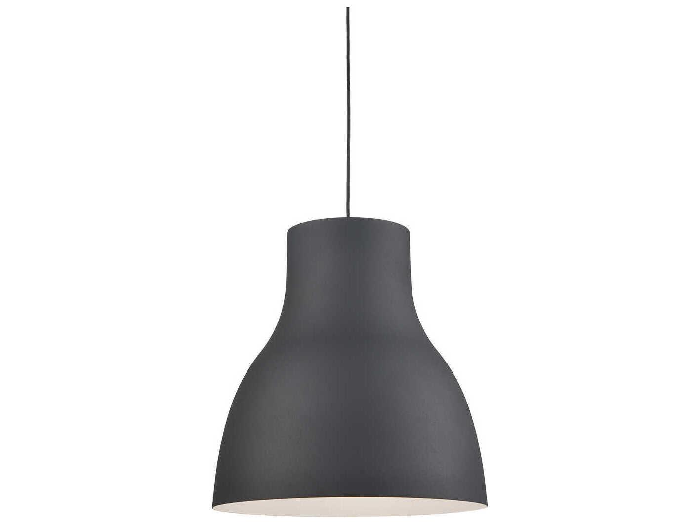 Kuzco Lighting Cradle 1-Light Black Pendant