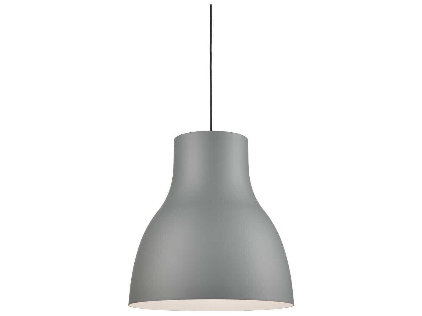Kuzco Lighting Cradle 1-Light Gray Pendant