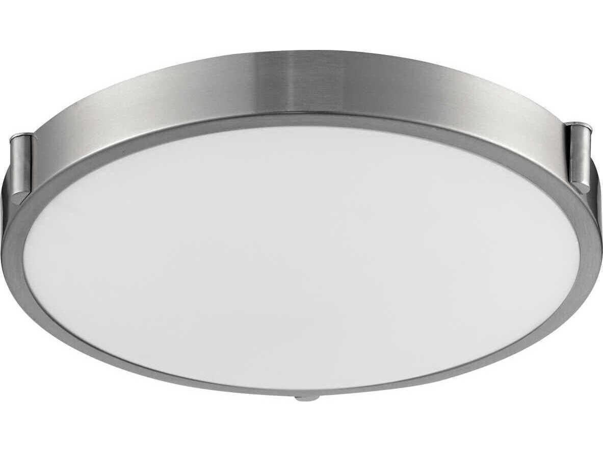 Kuzco Lighting Floyd Brushed Nickel Round Flush Mount