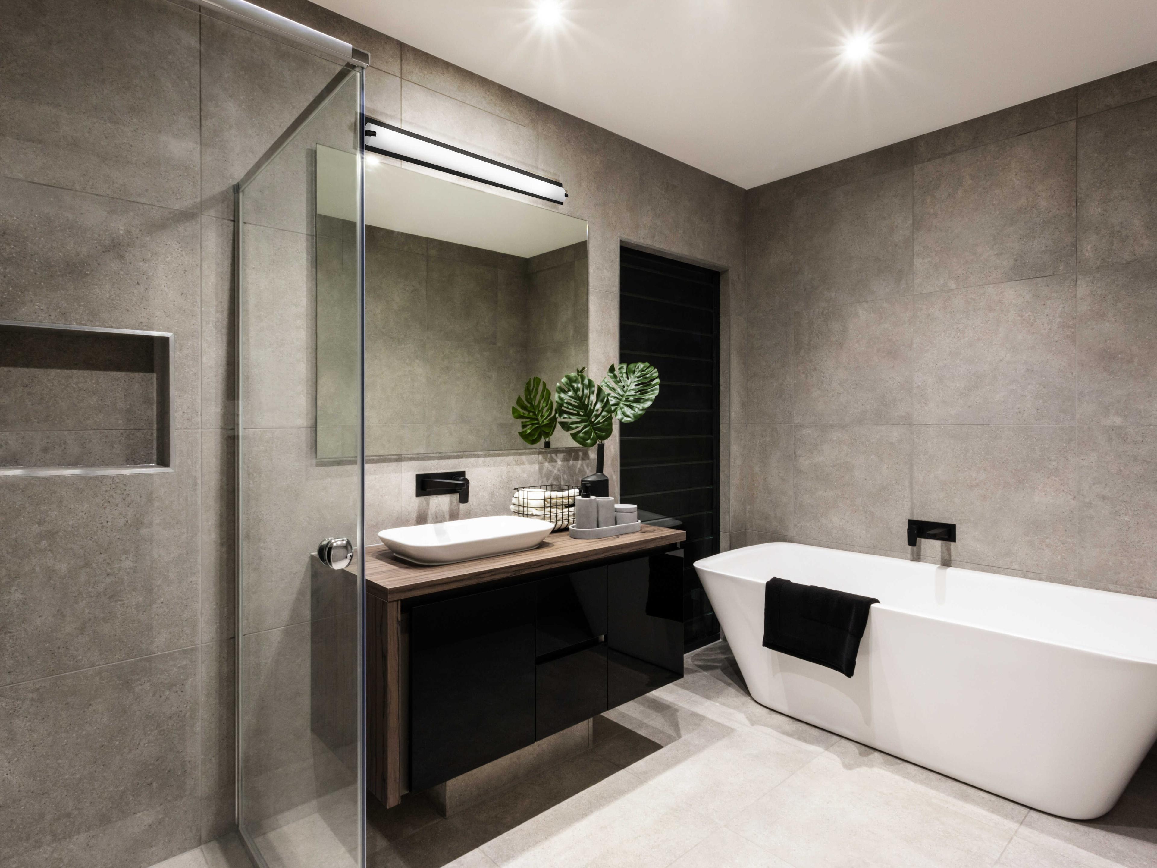 Kuzco Lighting Lighthouse Black Wall Sconce