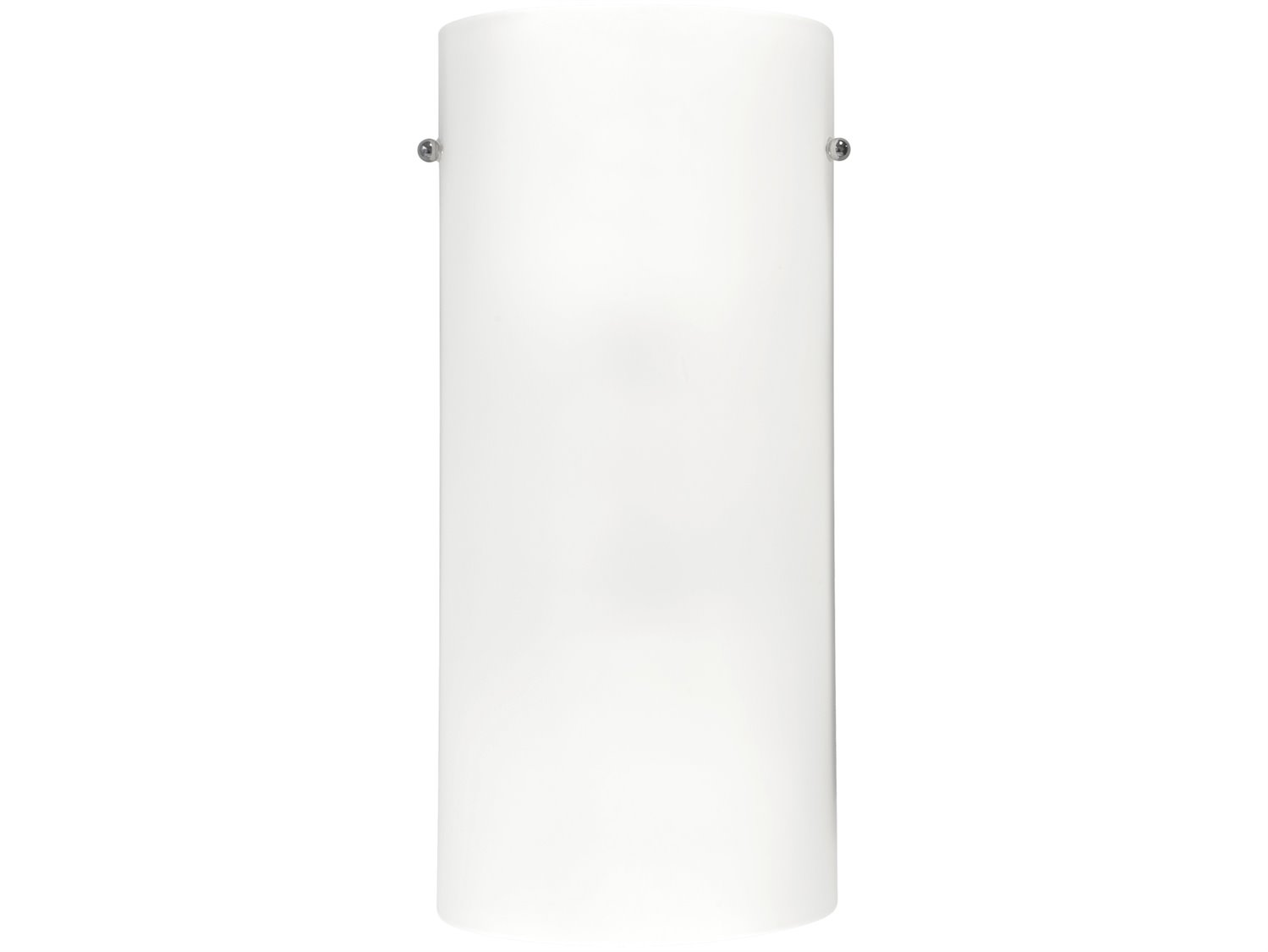 Kuzco Lighting Hudson 2-Light Opal Glass Nickel Wall Sconce