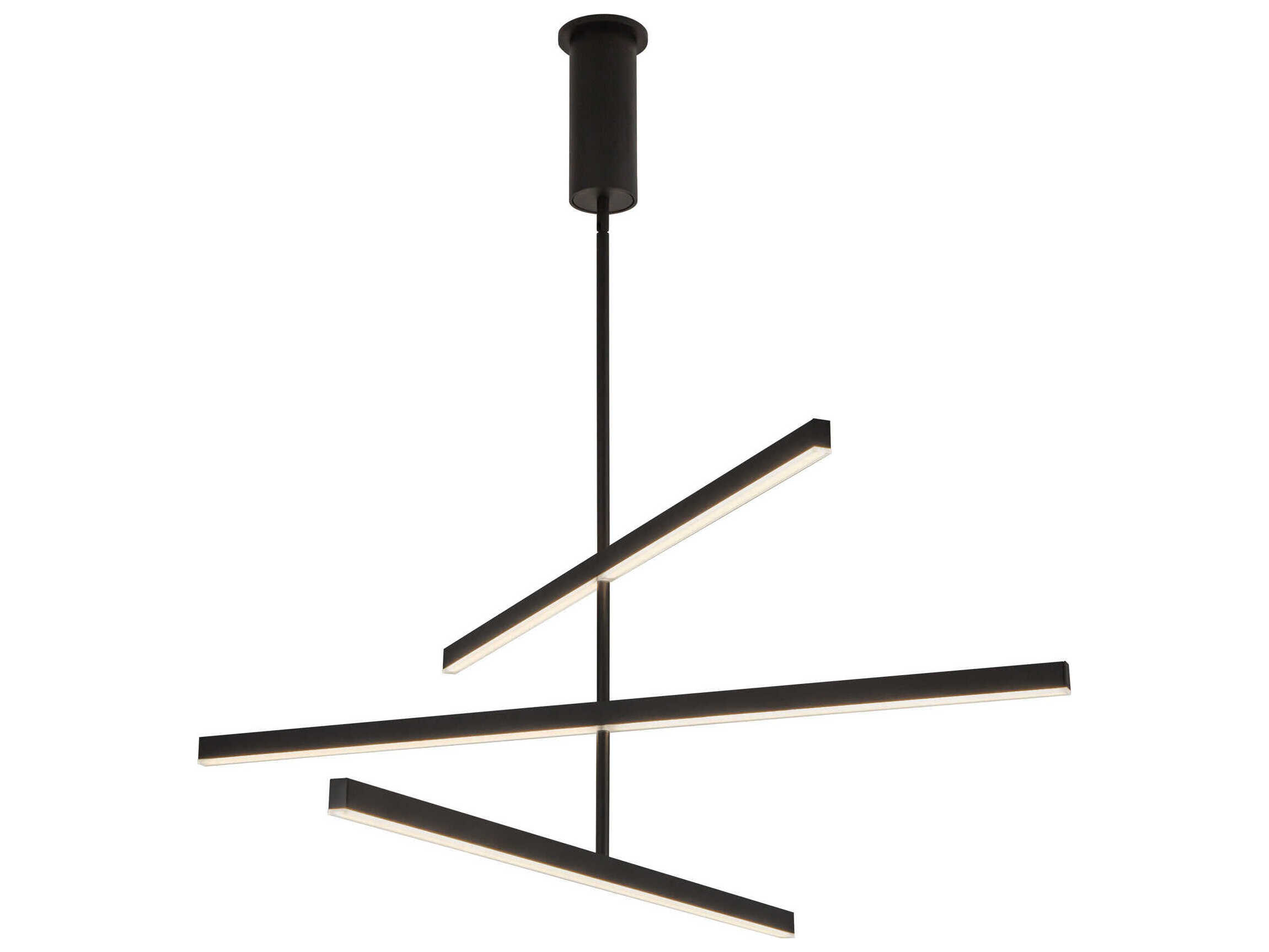 Kuzco Lighting Vega Black Linear Chandelier