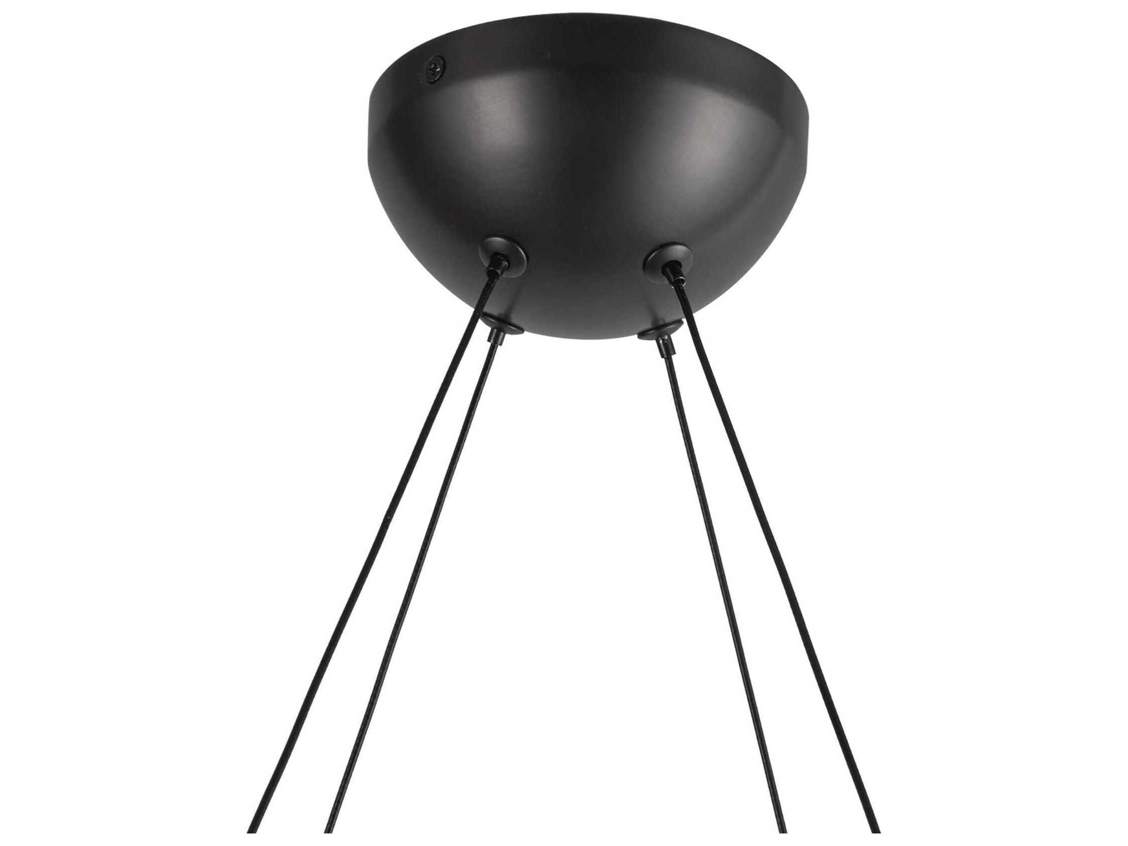 Kuzco Lighting Taurus Urban Bronze Round Chandelier