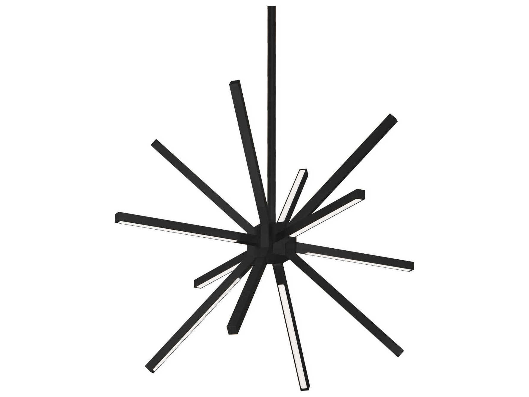 Kuzco Lighting Sirius Minor Black Sputnik Chandelier