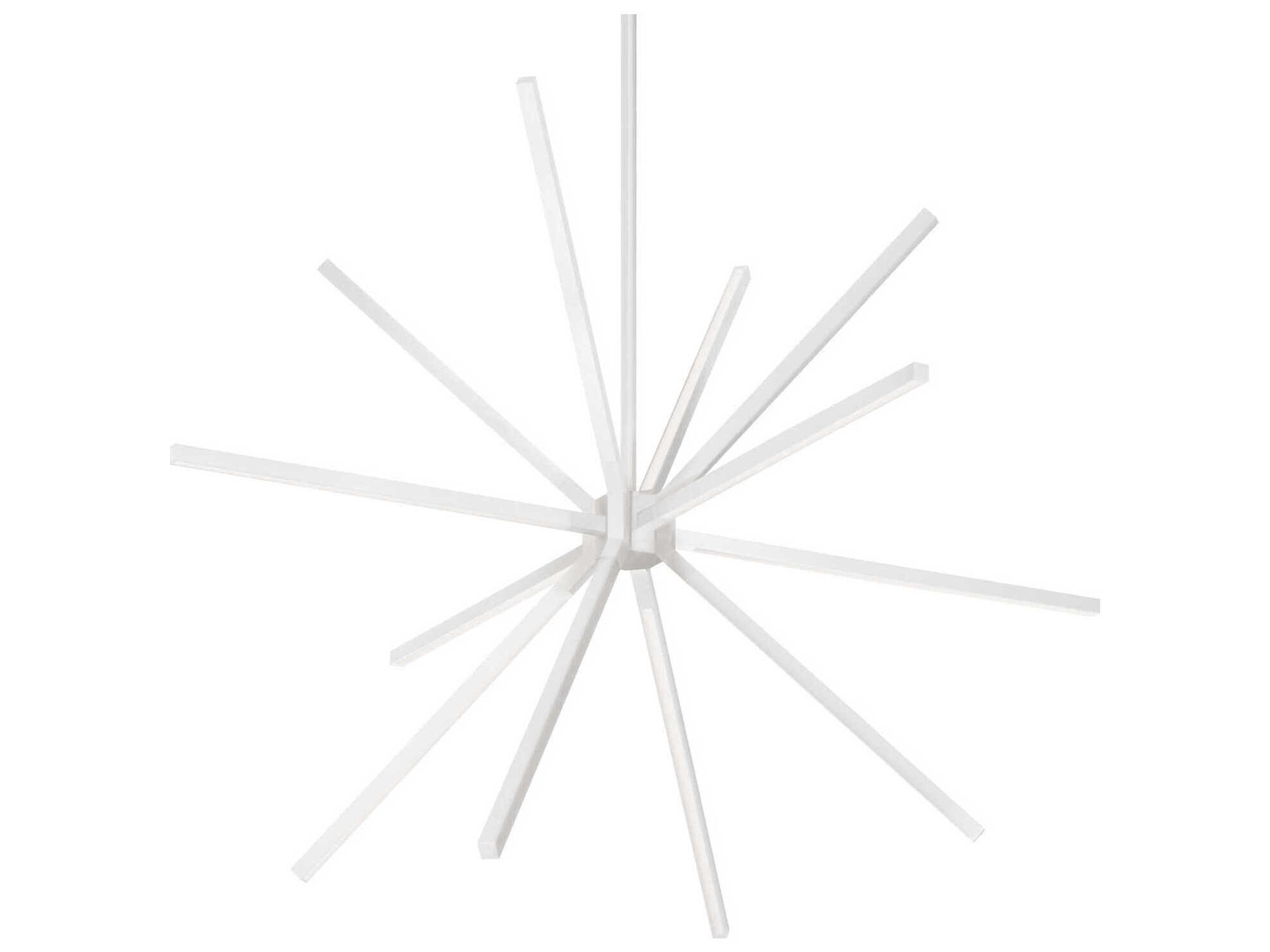 Kuzco Lighting Sirius Minor White Sputnik Chandelier