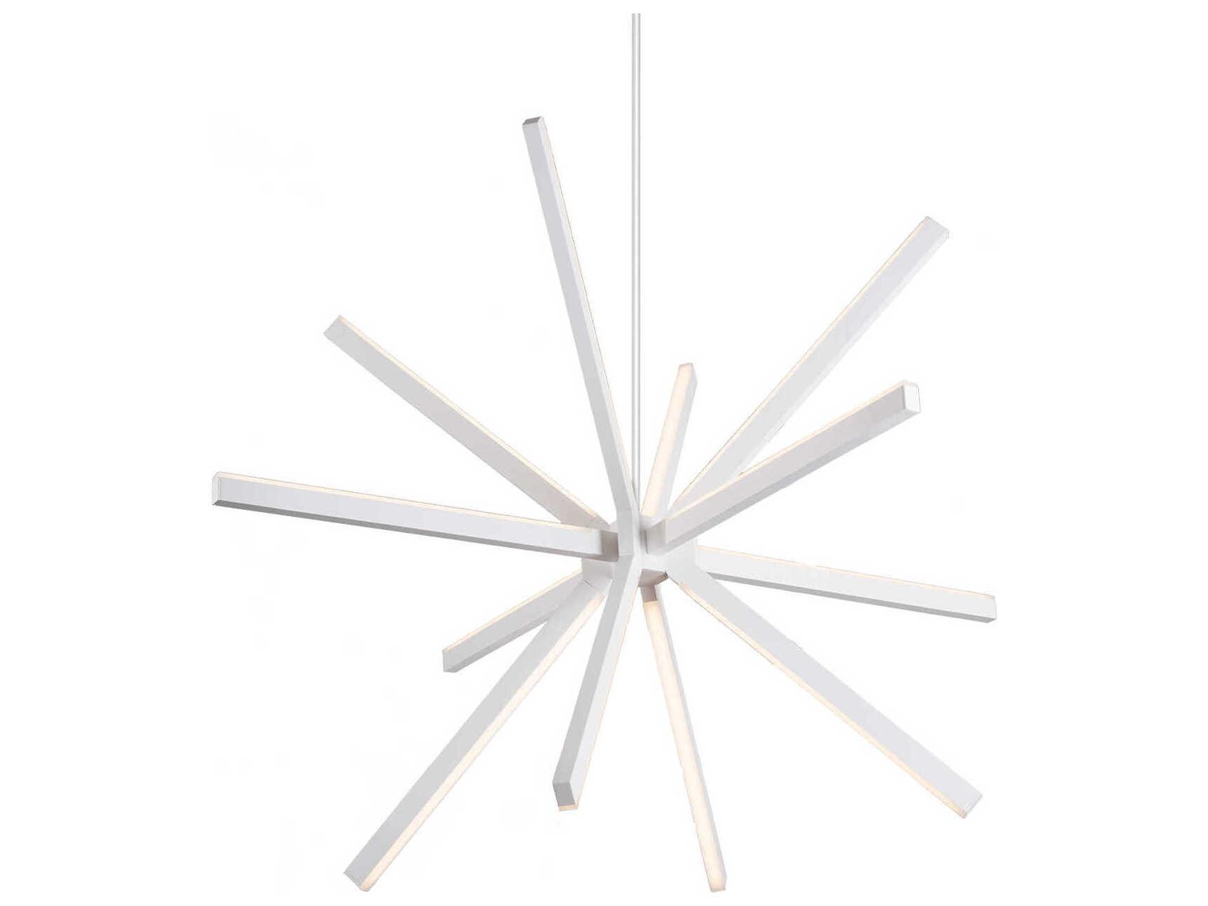 Kuzco Lighting Sirius White Sputnik Chandelier