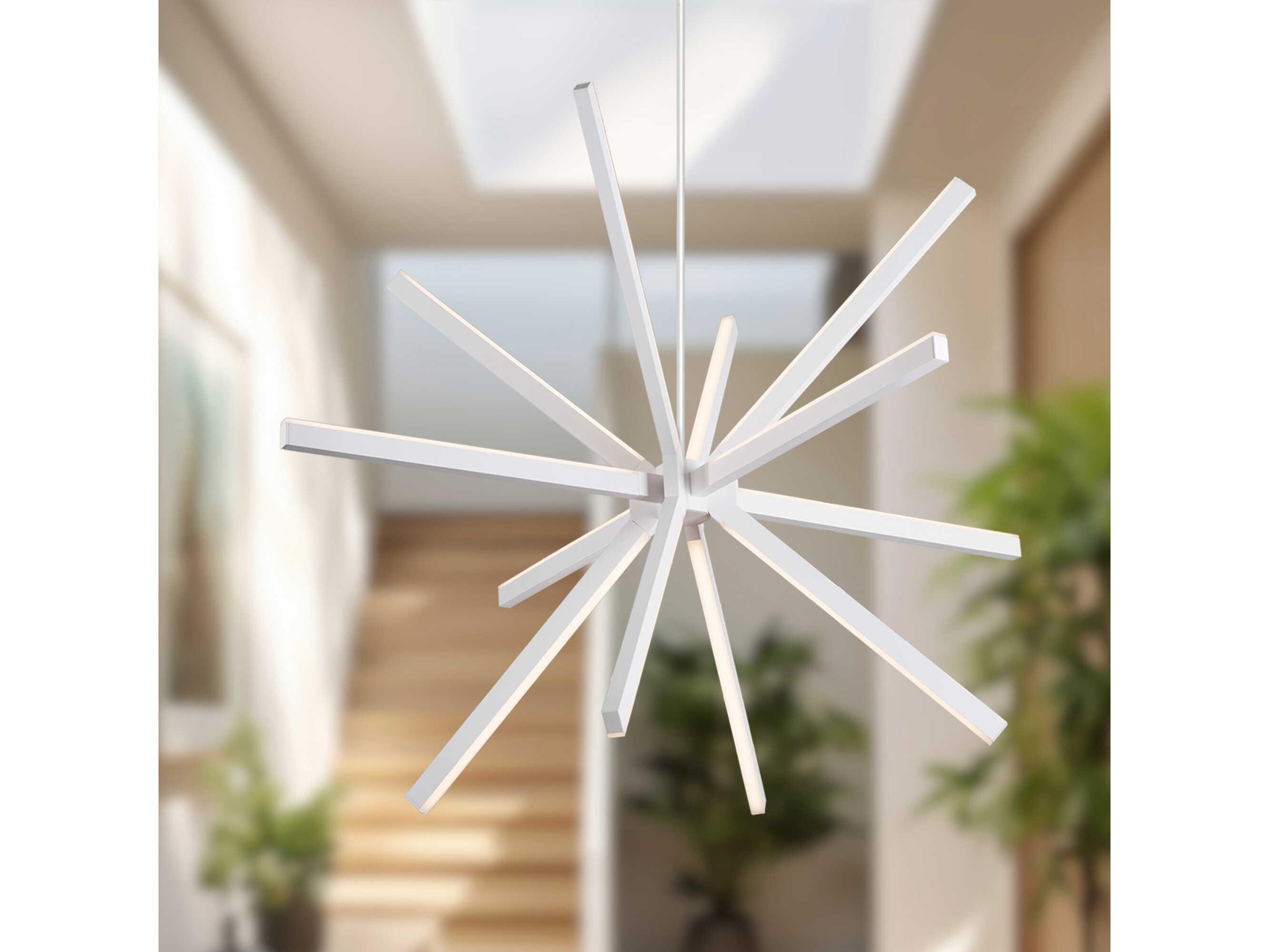 Kuzco Lighting Sirius White Sputnik Chandelier