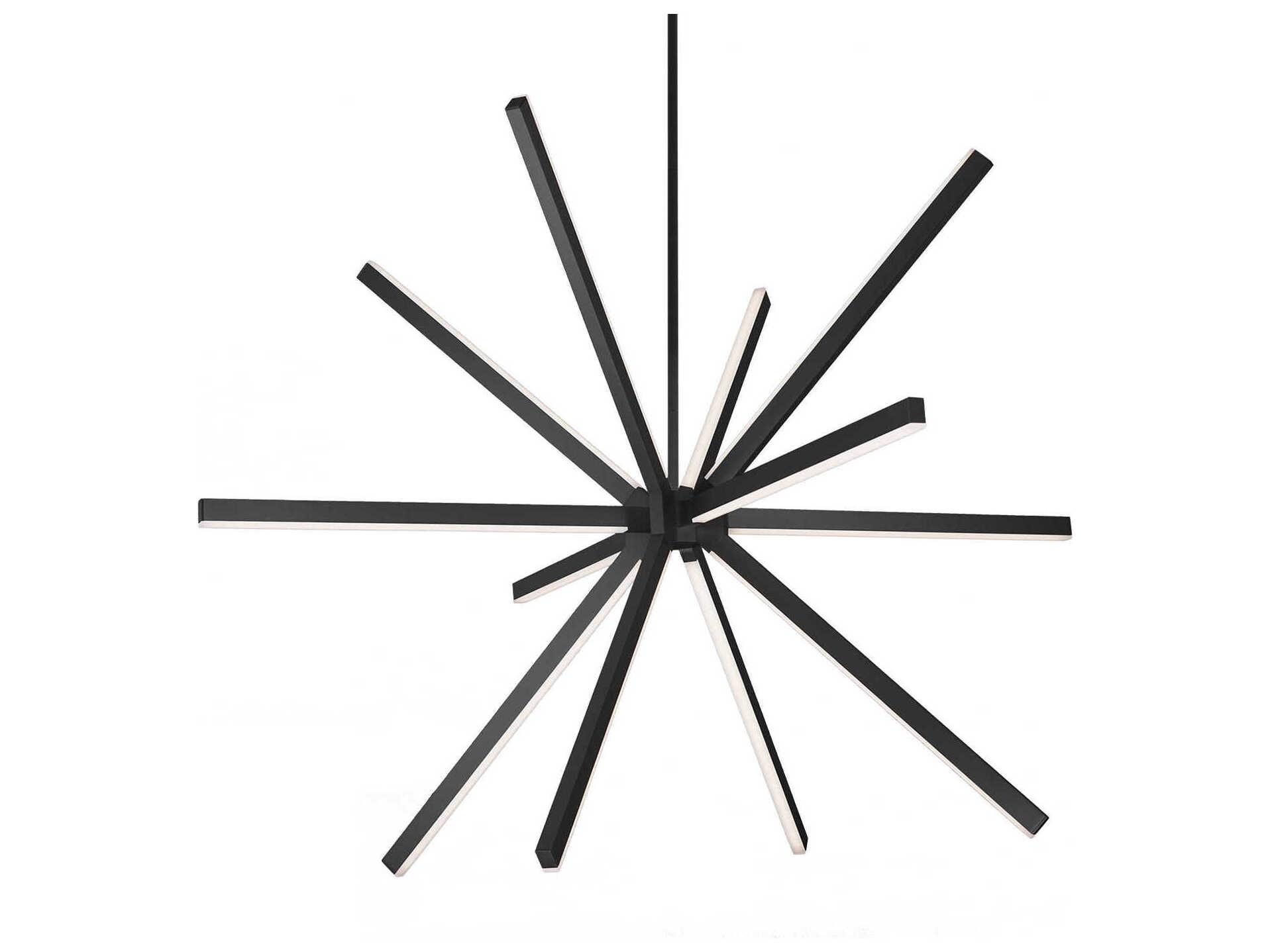 Kuzco Lighting Sirius Black Sputnik Chandelier