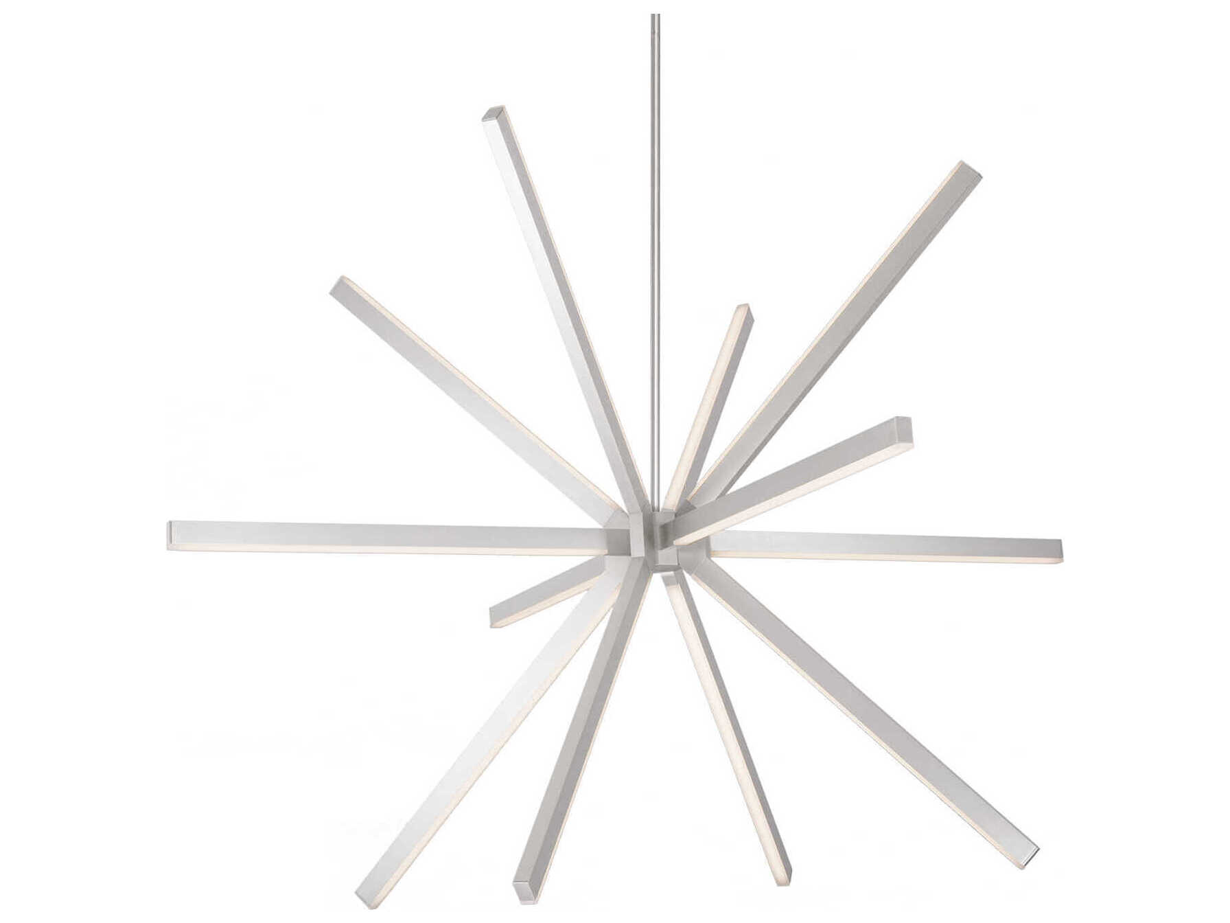 Kuzco Lighting Sirius Brushed Nickel Sputnik Chandelier
