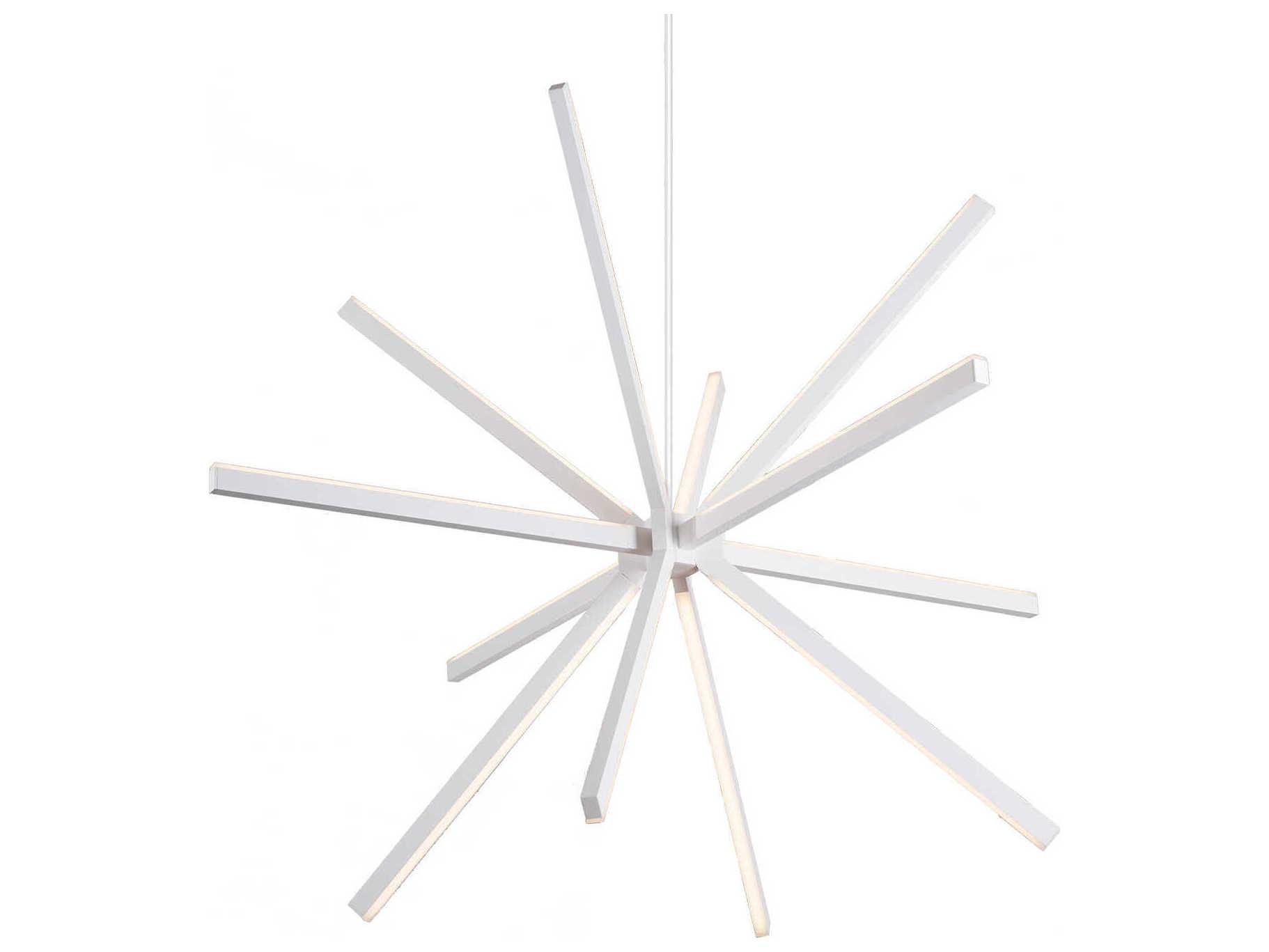 Kuzco Lighting Sirius White Sputnik Chandelier