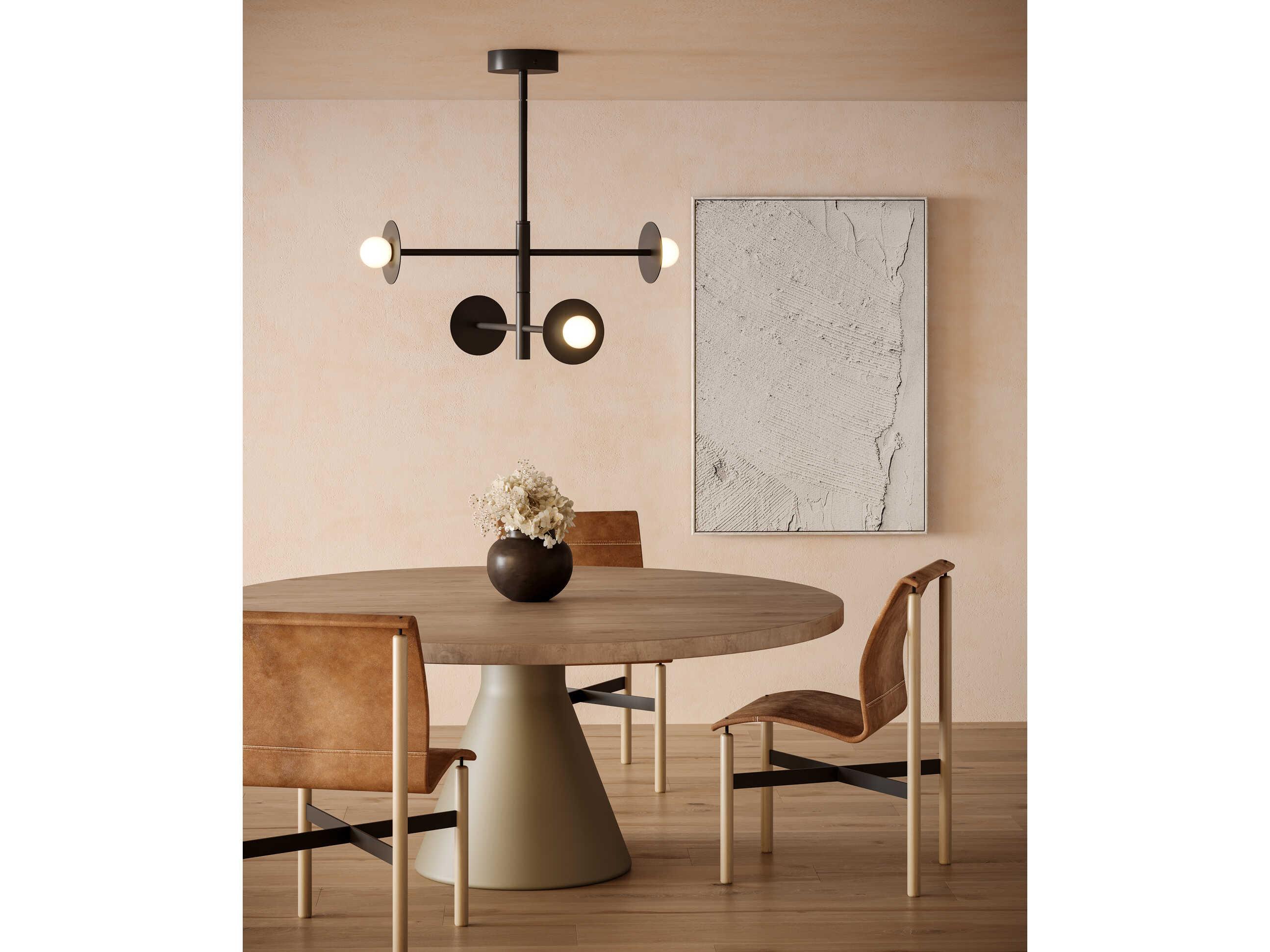 Kuzco Lighting Elixir Black Chandelier