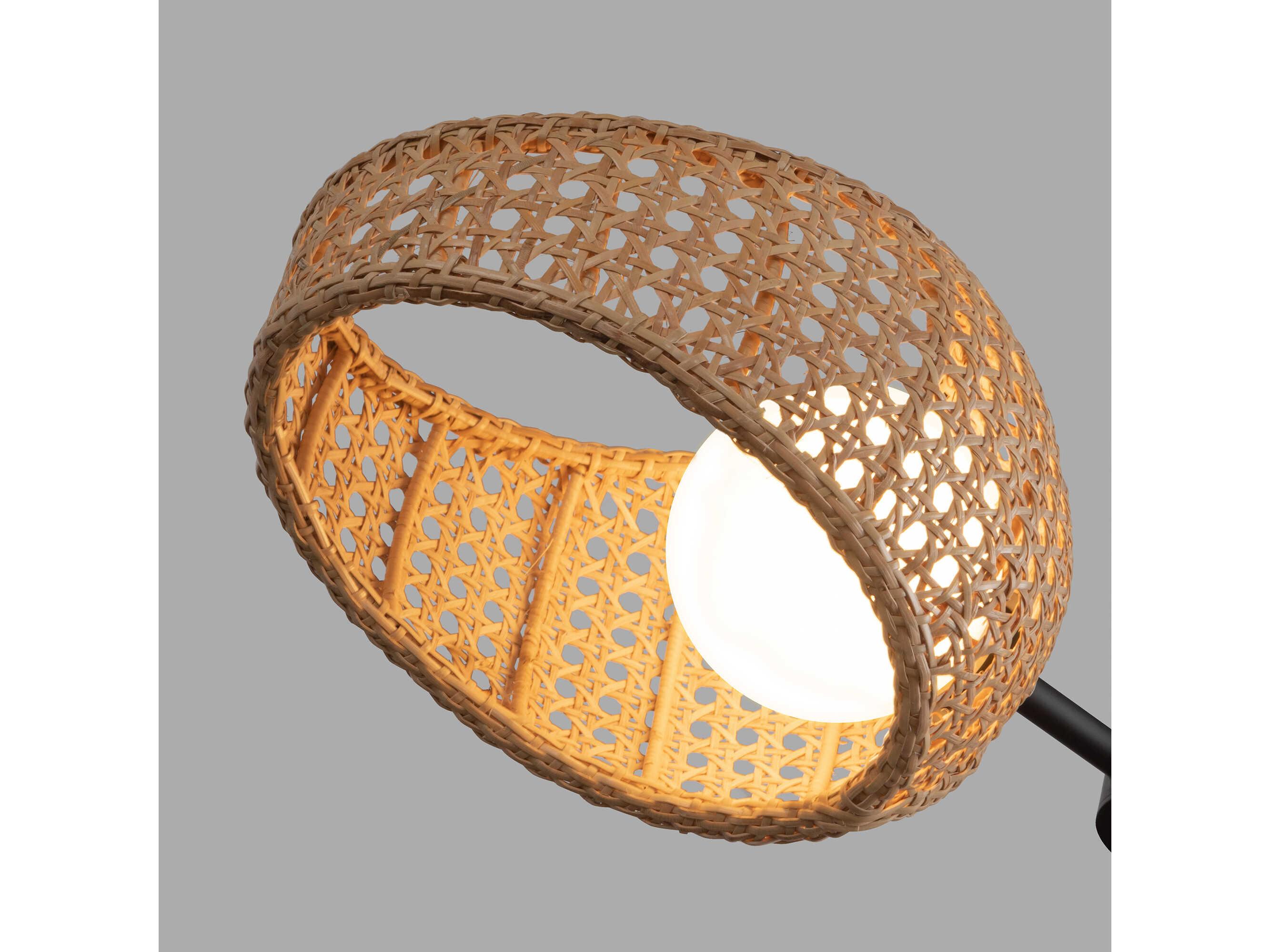 Kuzco Lighting Lanai Black Round Chandelier