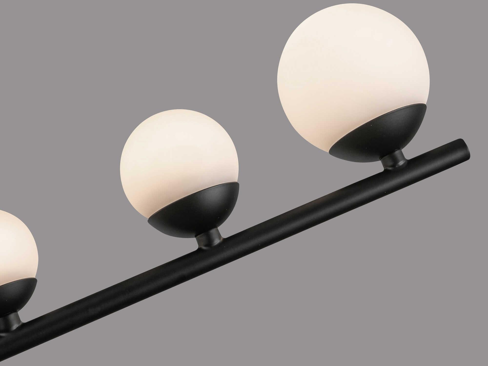 Kuzco Lighting Juniper Black Round Chandelier