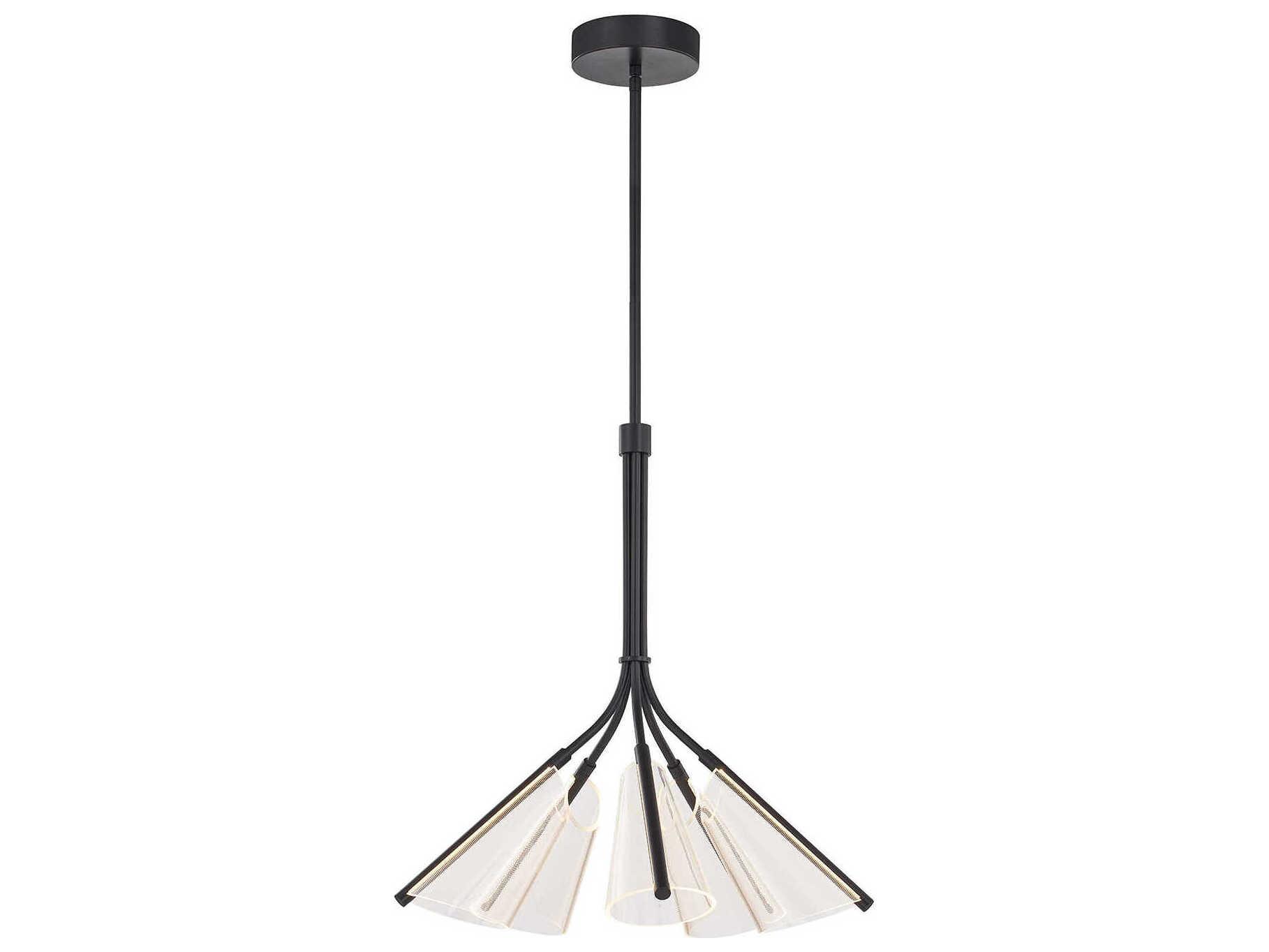 Kuzco Lighting Mulberry Black Chandelier