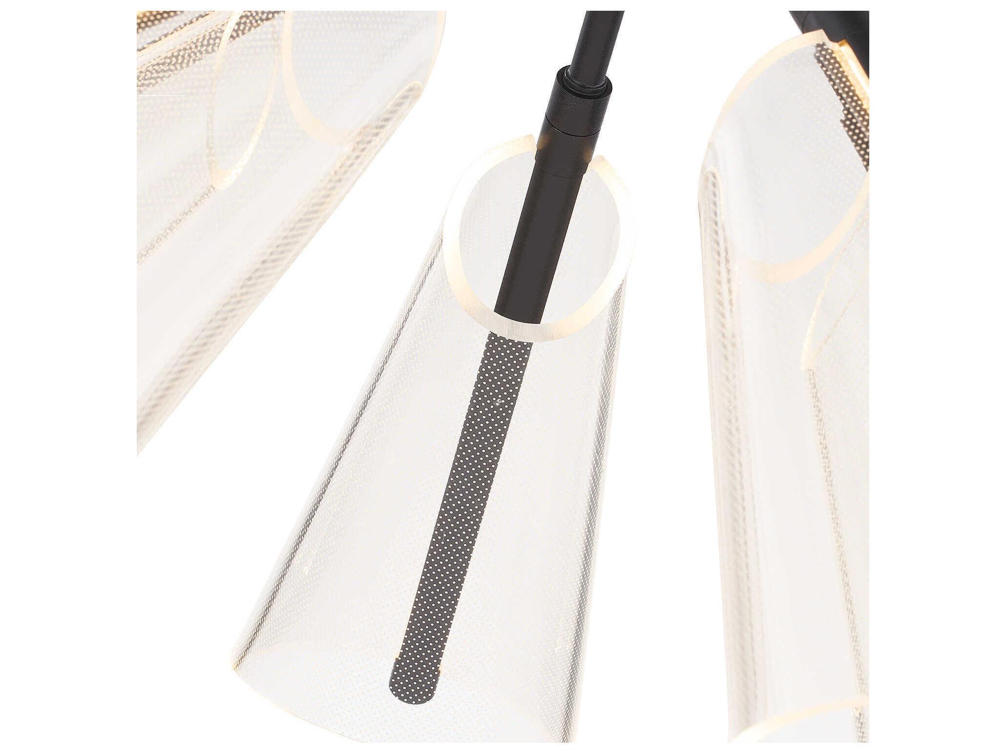 Kuzco Lighting Mulberry Black Chandelier