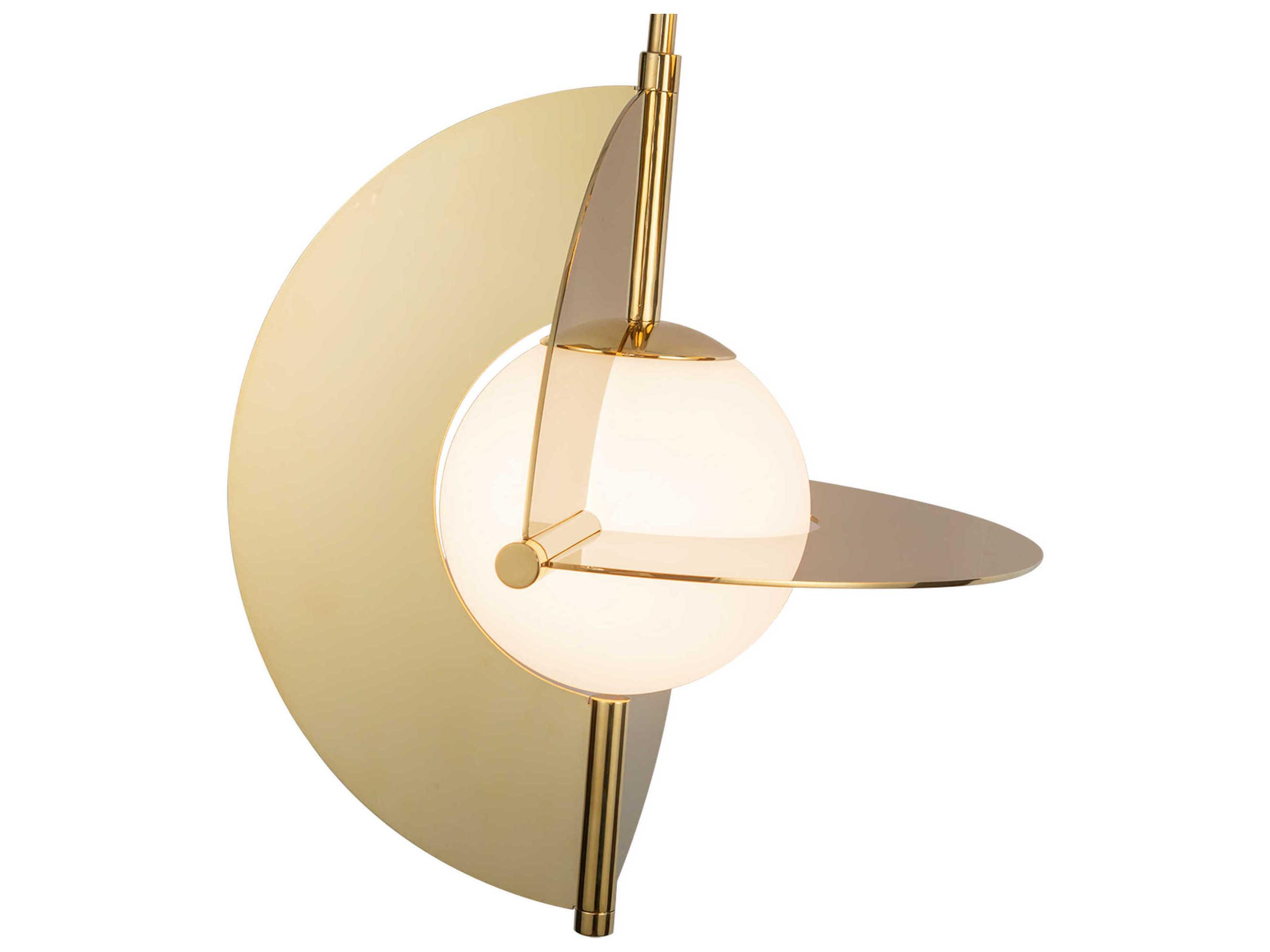 Kuzco Lighting Scorpio Metallic Brass Geometric Chandelier