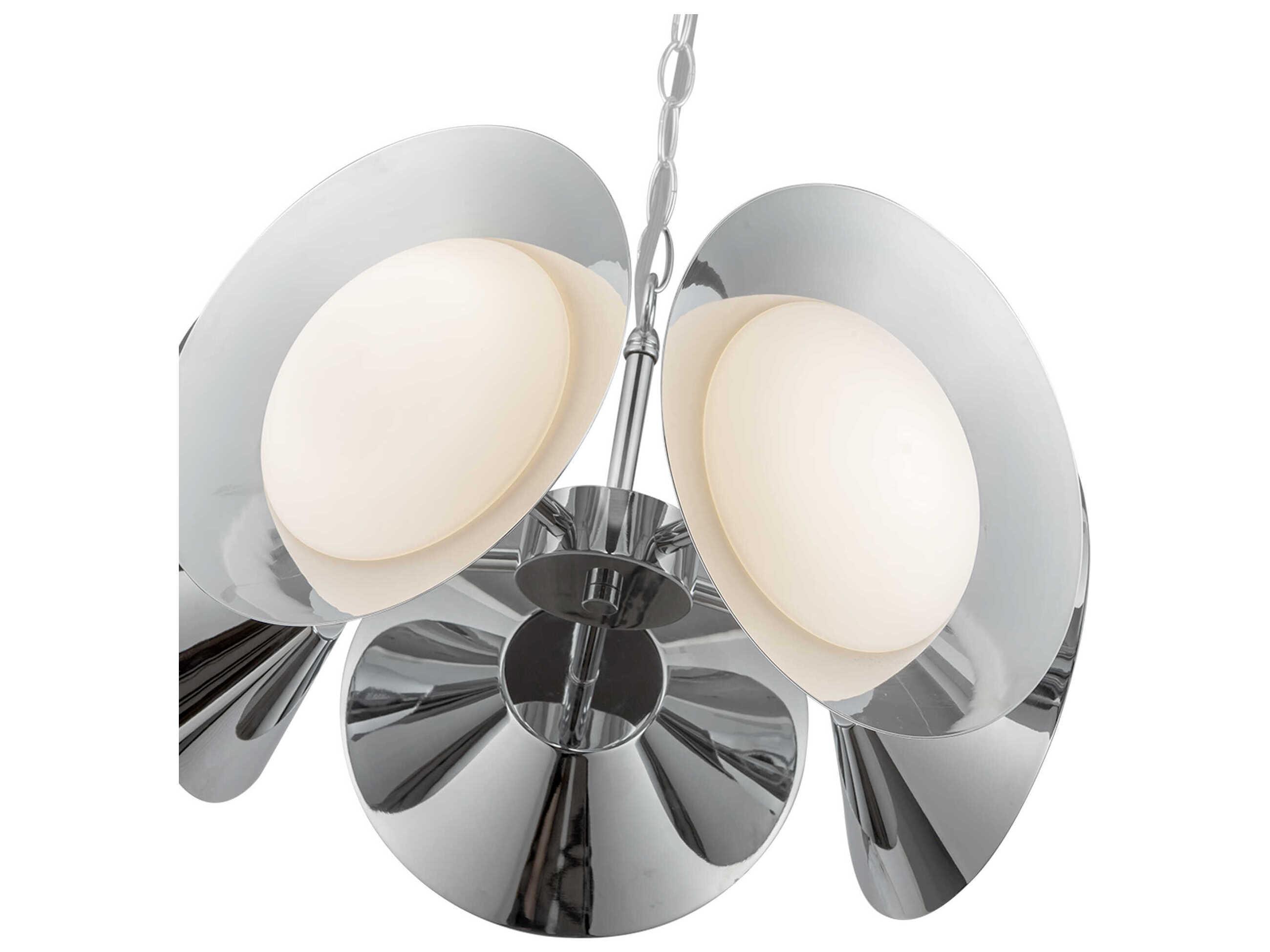 Kuzco Lighting Cleo Chrome Round Chandelier