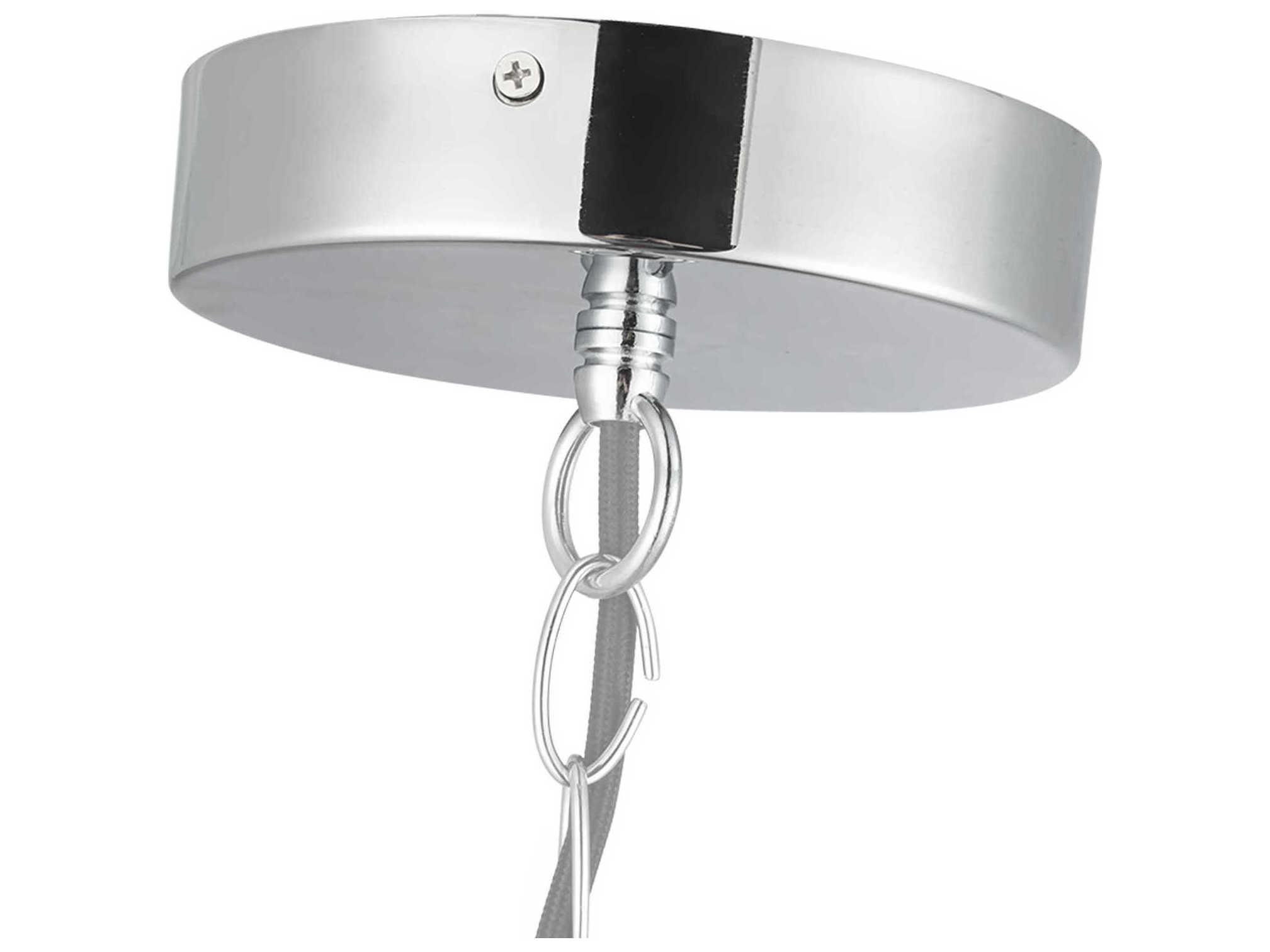Kuzco Lighting Cleo Chrome Round Chandelier