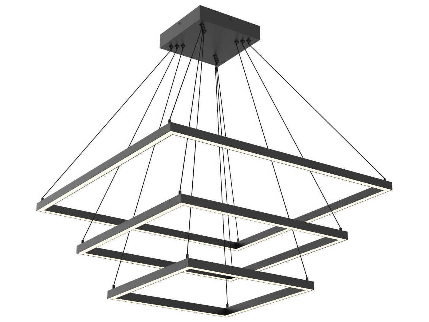 Kuzco Lighting Piazza Black Chandelier