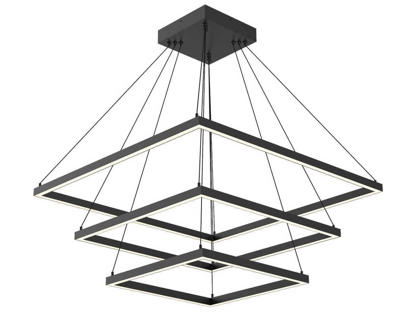 Kuzco Lighting Piazza Black Chandelier