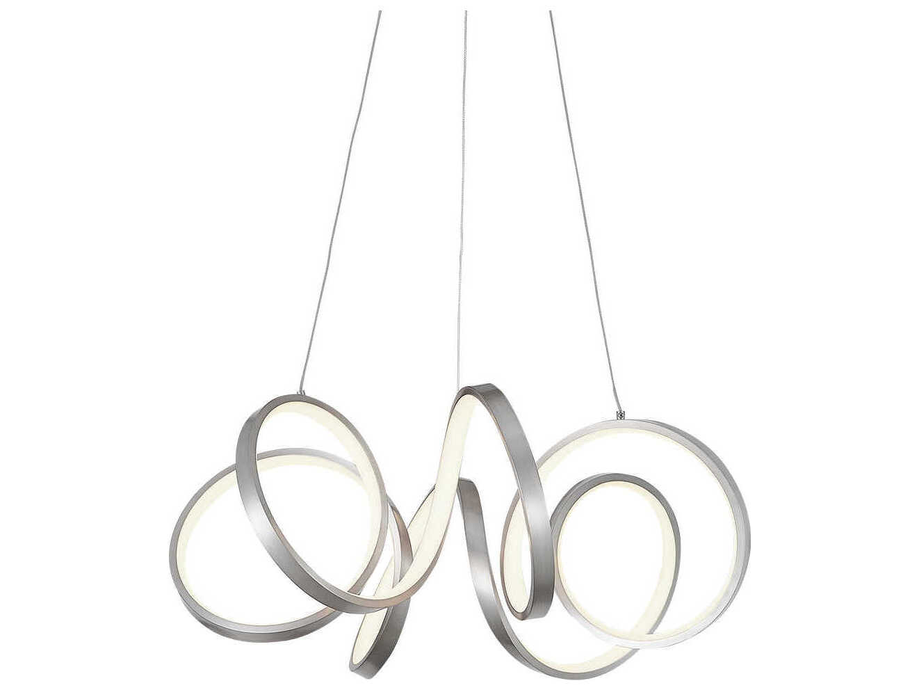 Kuzco Lighting Synergy Antique Silver Chandelier