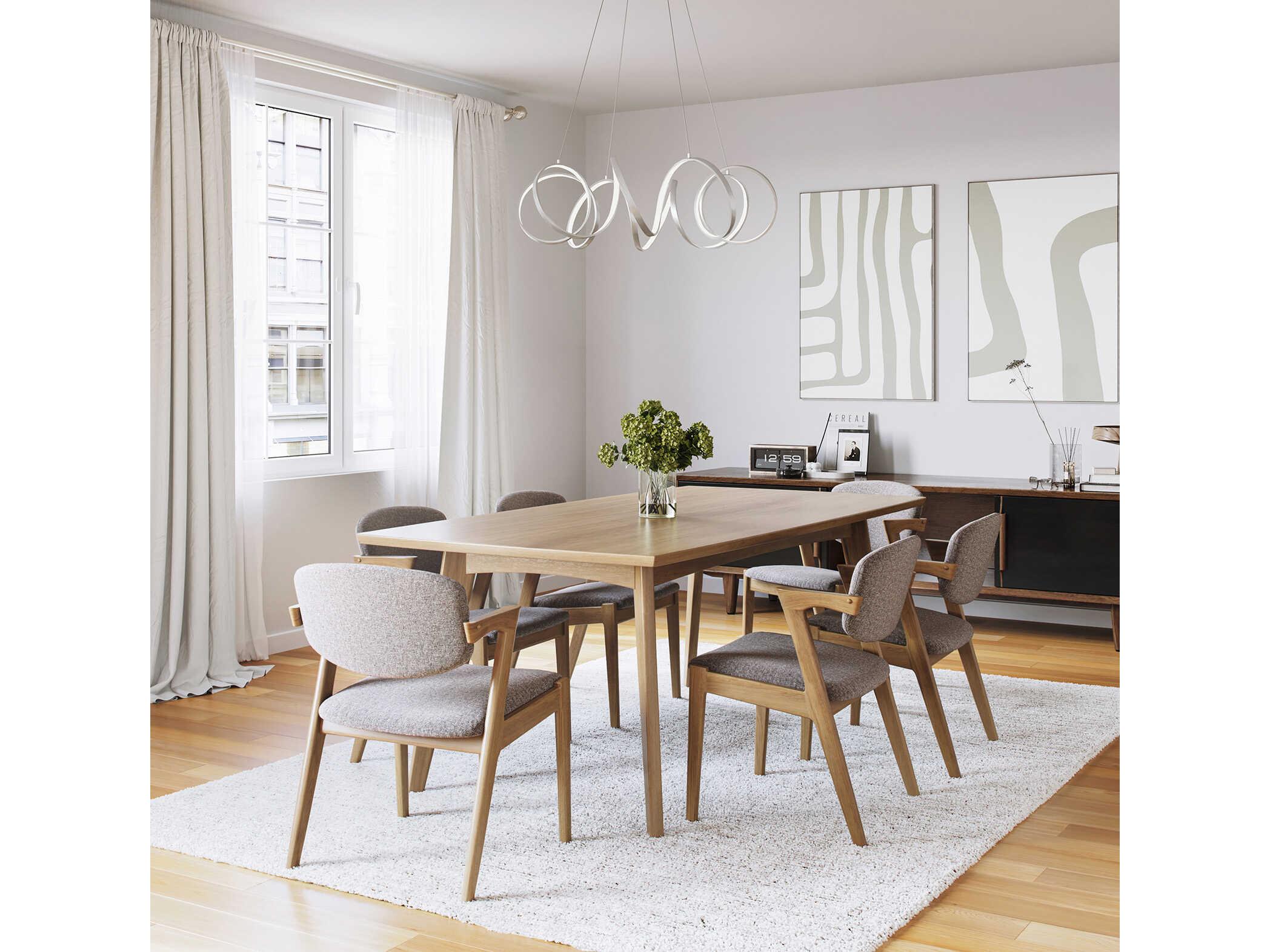 Kuzco Lighting Synergy Antique Silver Chandelier