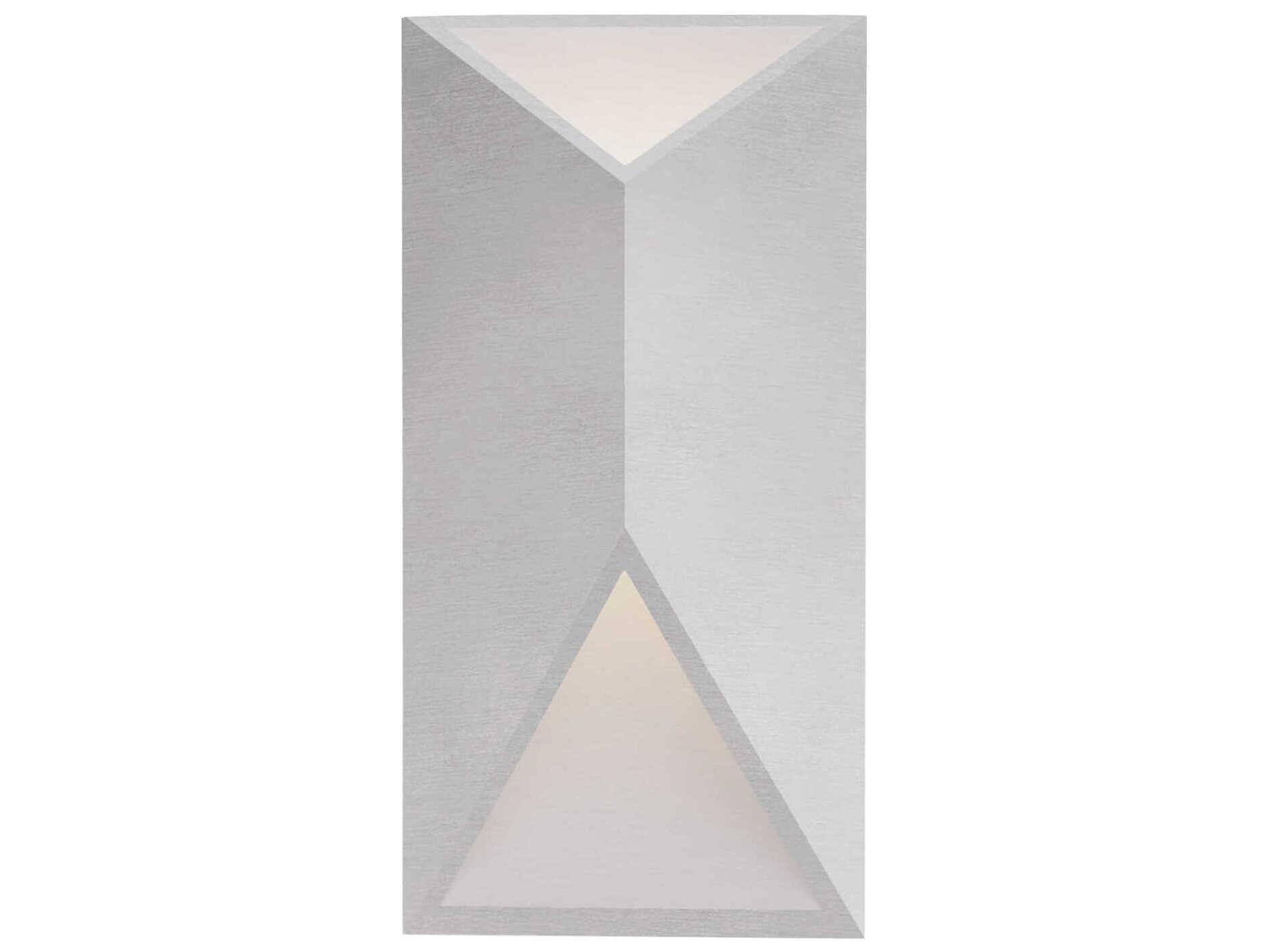 Kuzco Lighting Indio Brushed Nickel White Wall Sconce