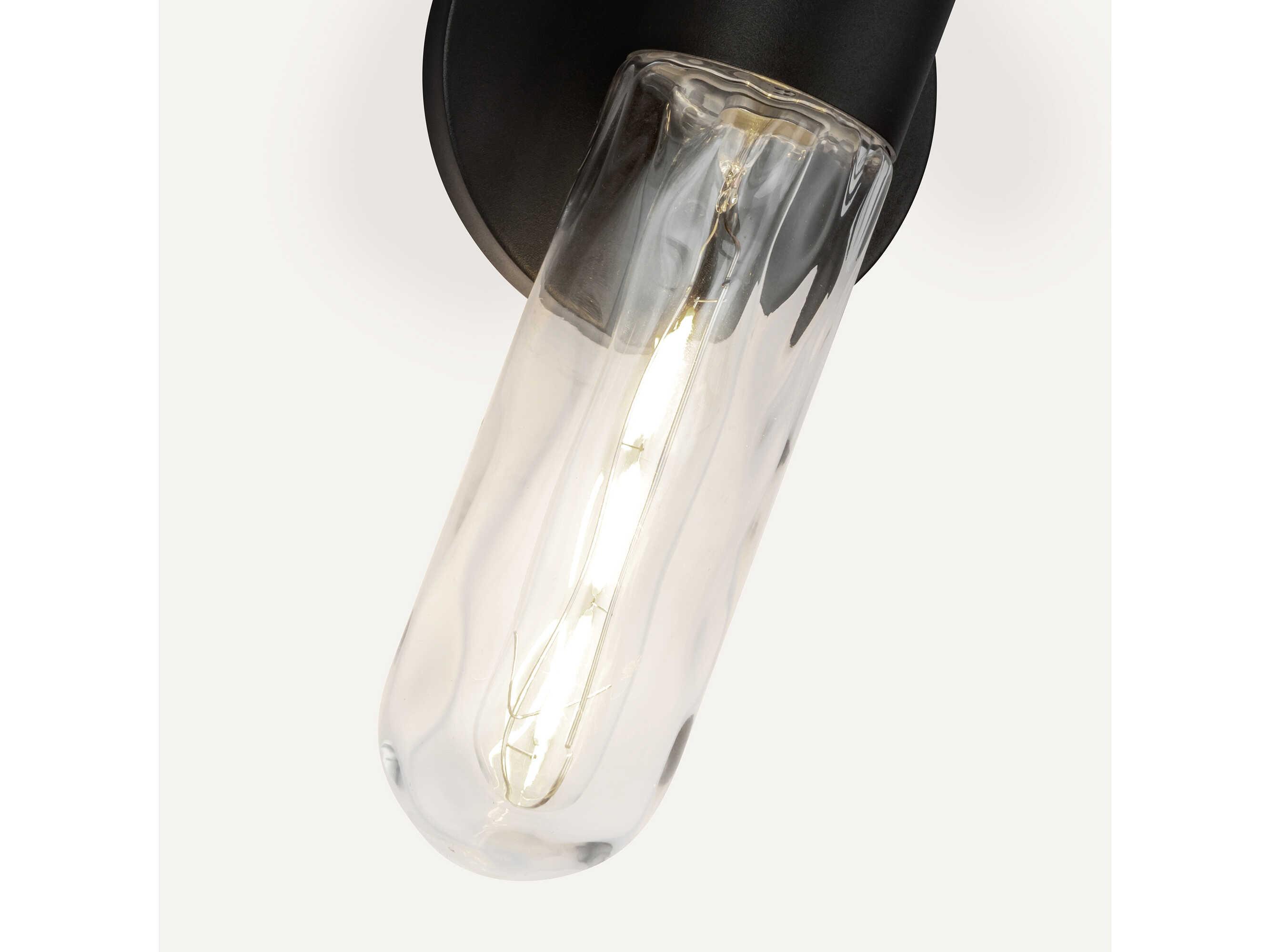 Kuzco Lighting Lima 1-Light Black Wall Sconce