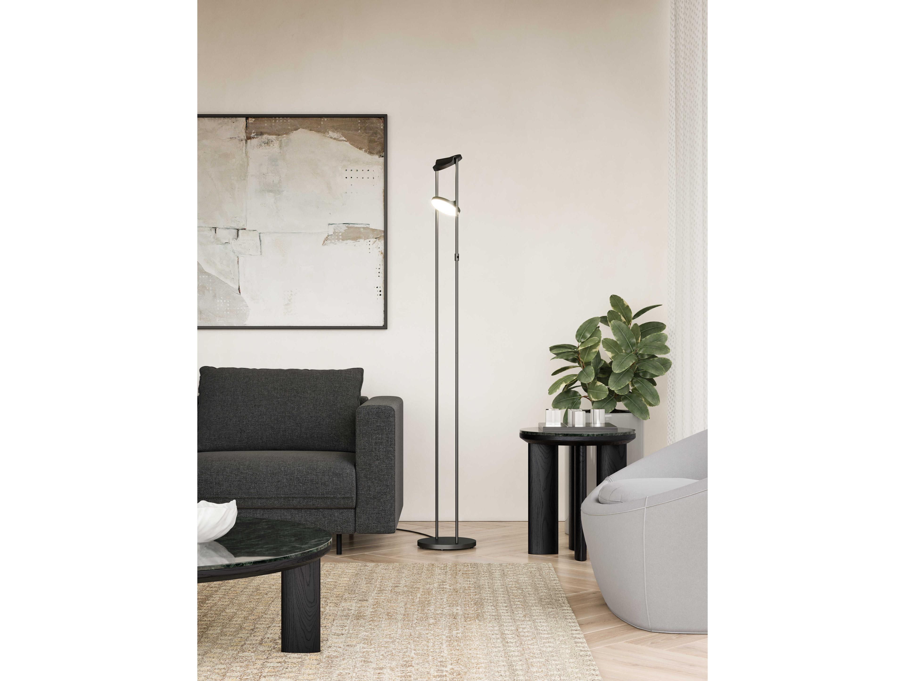 Kuzco Lighting Novel Black Floor Lamp
