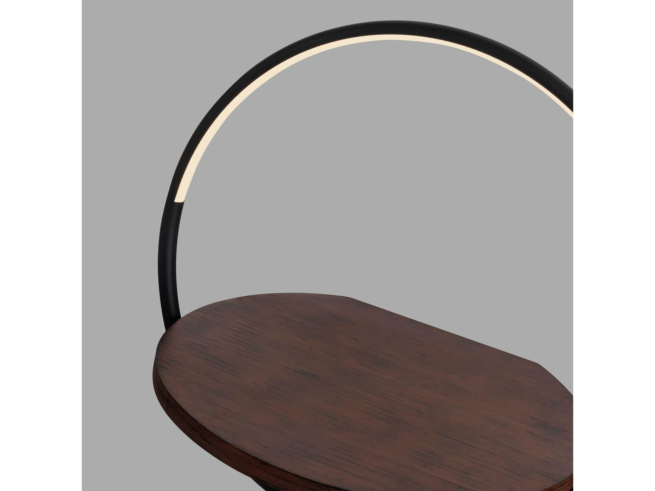 Kuzco Lighting Maya Black Walnut Floor Lamp