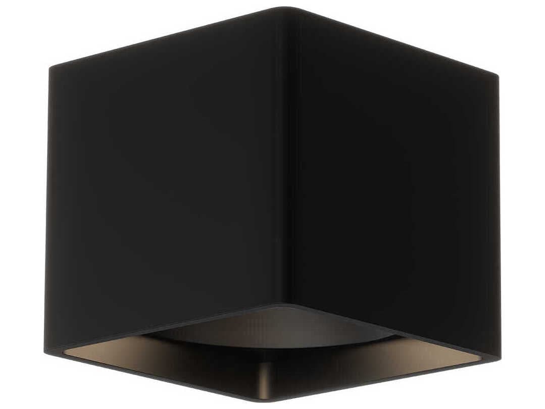 Kuzco Lighting Falco Black Flush Mount