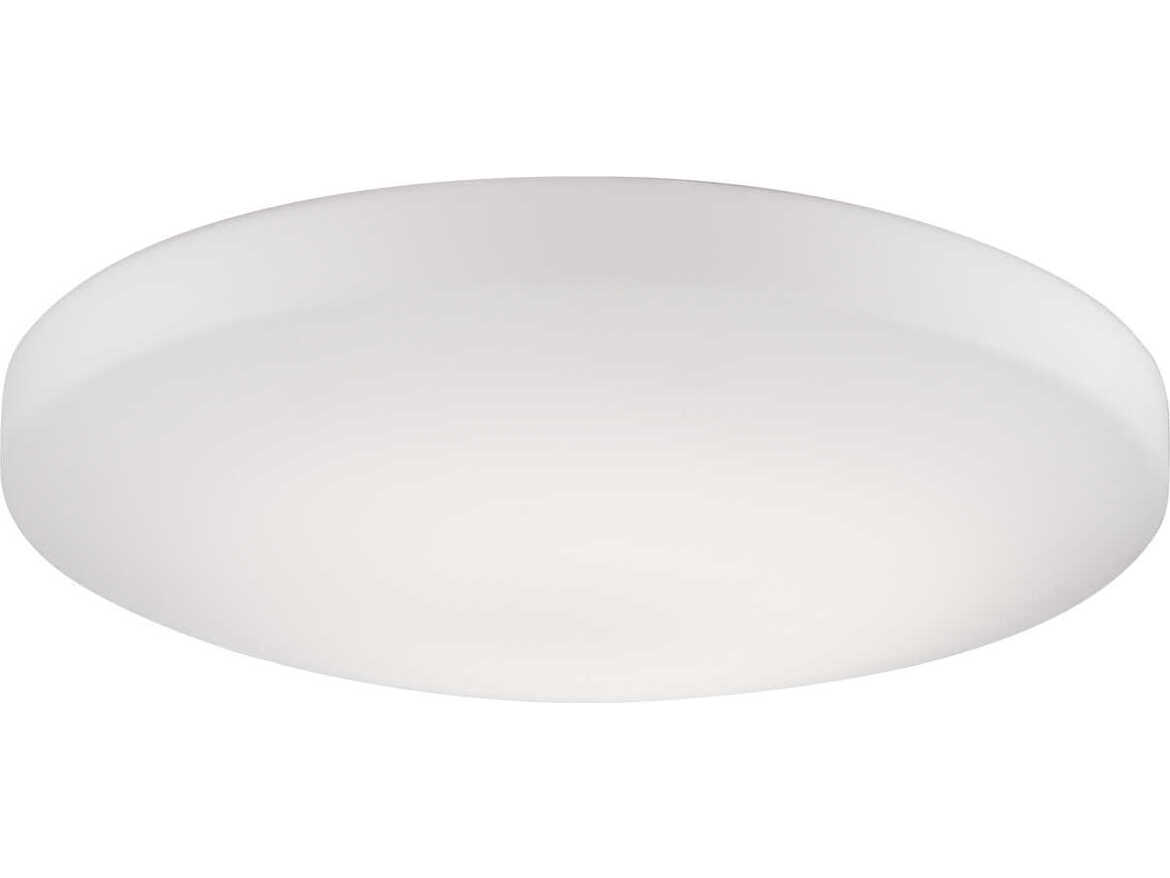 Kuzco Lighting Trafalgar White Round Flush Mount