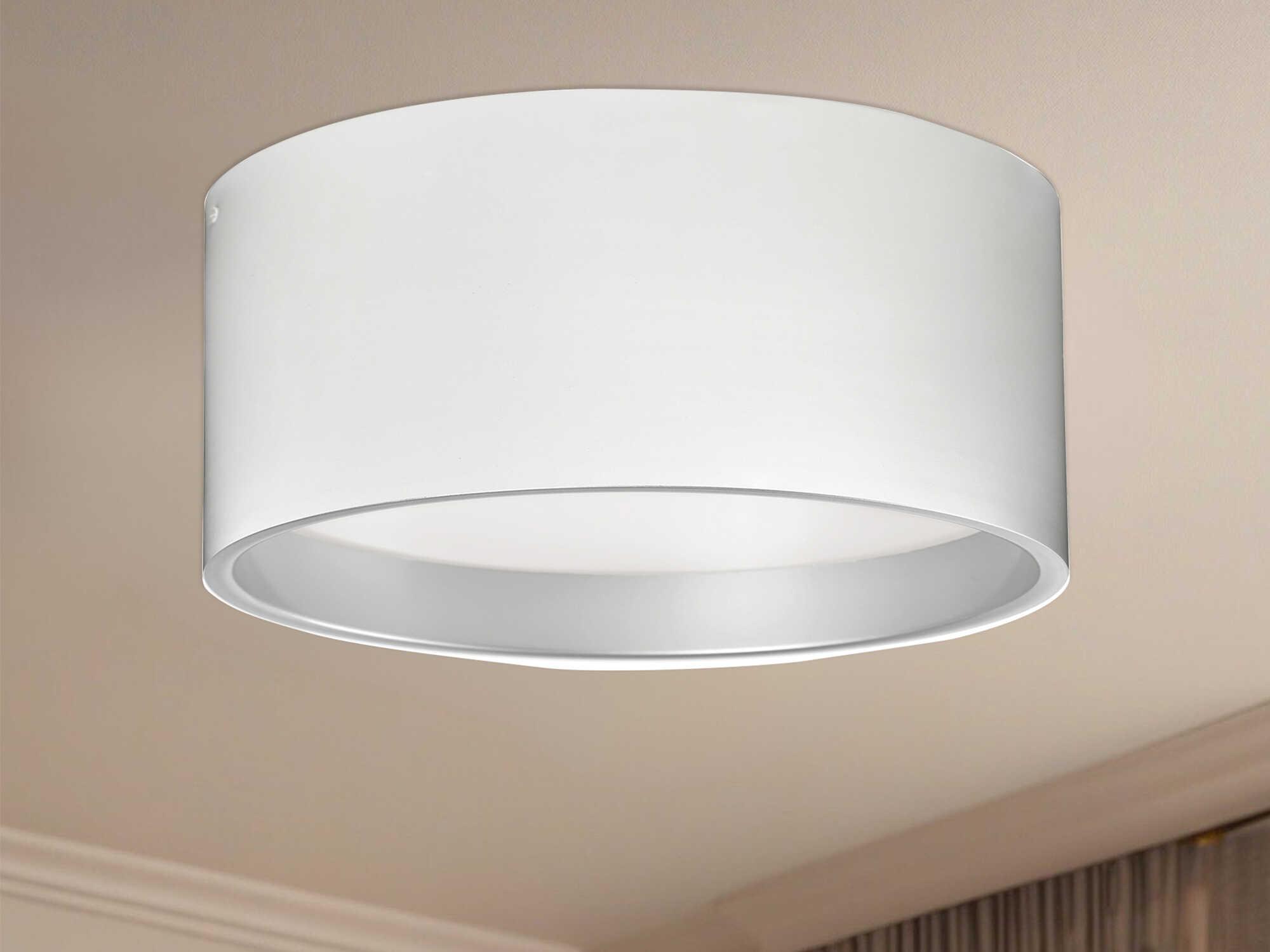 Kuzco Lighting Mousinni White Linear Flush Mount