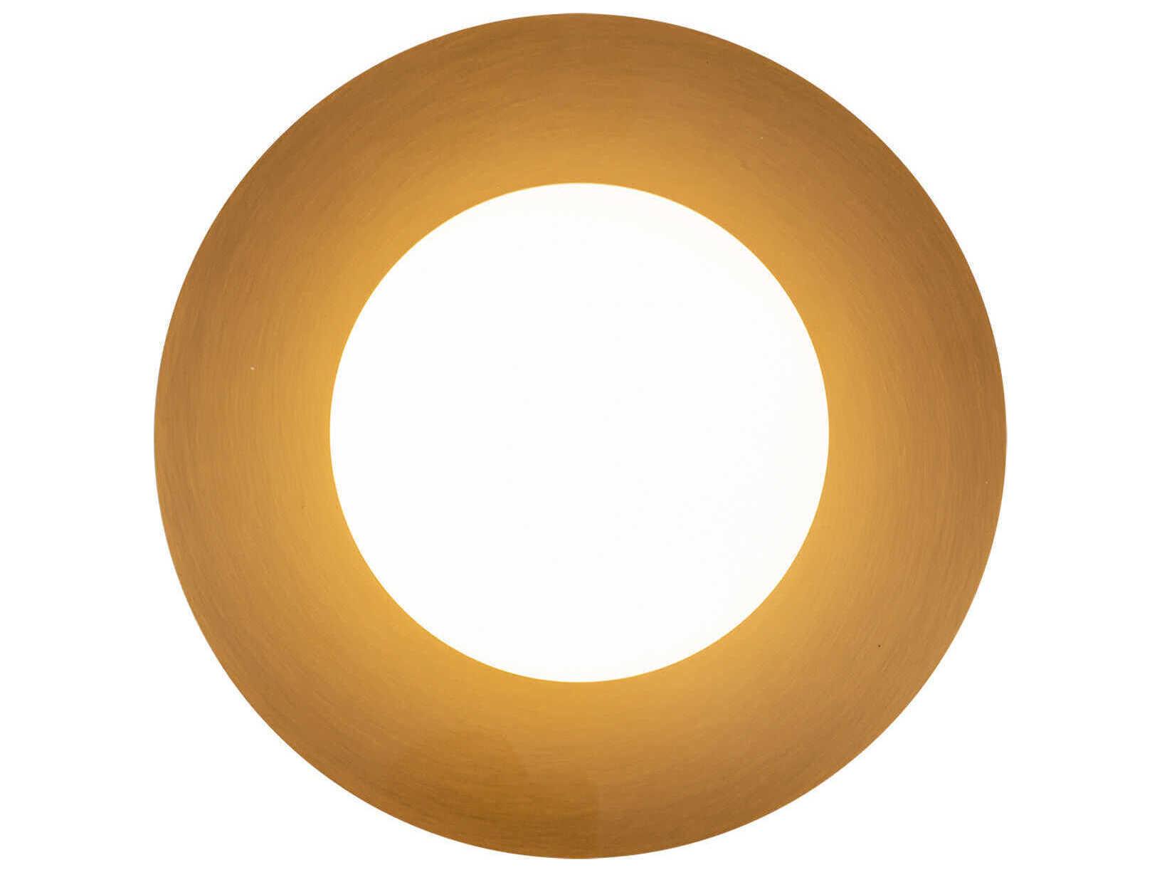 Kuzco Lighting Elixir Brushed Gold Globe Flush Mount