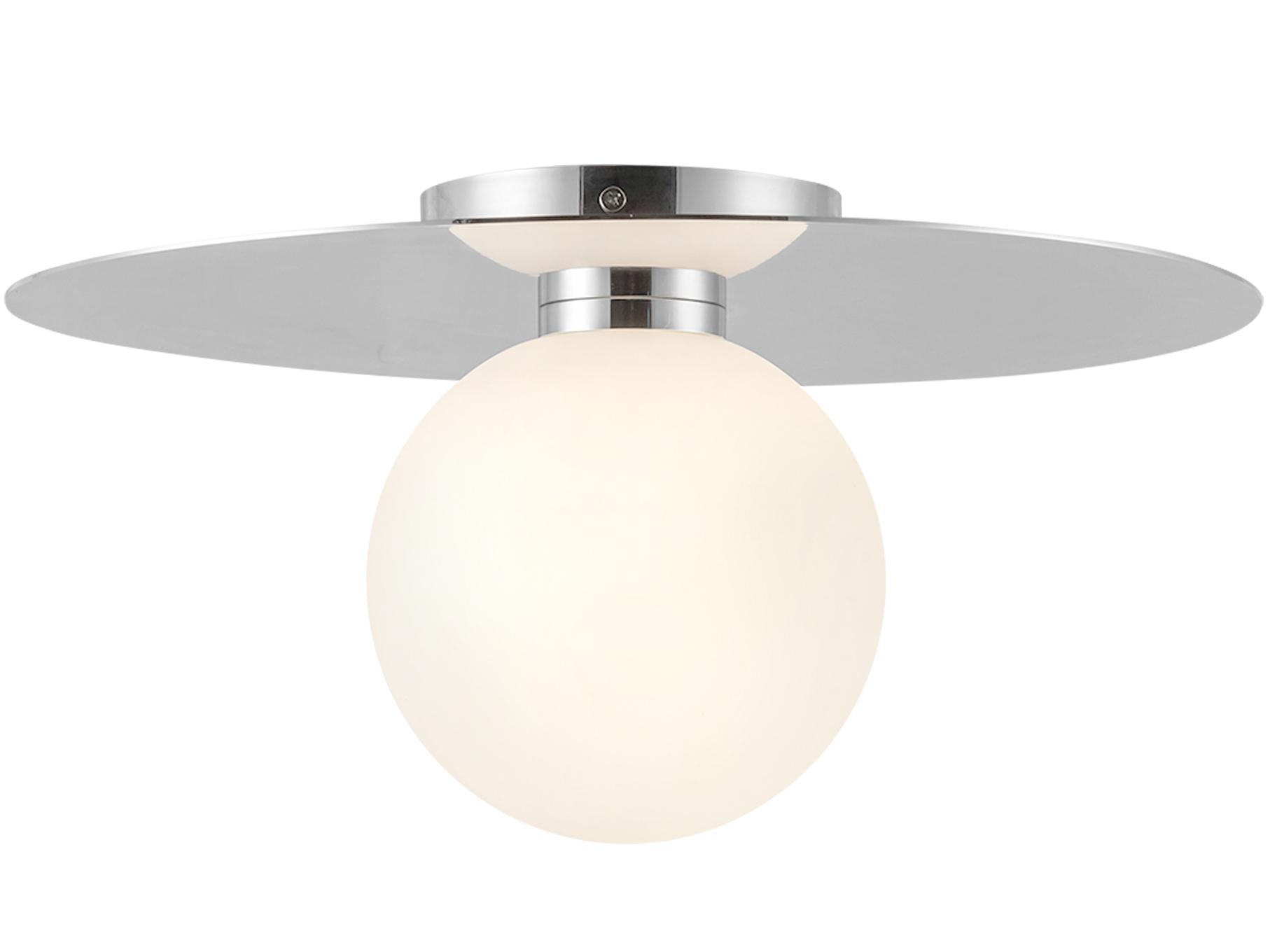 Kuzco Lighting Elixir Chrome Globe Flush Mount
