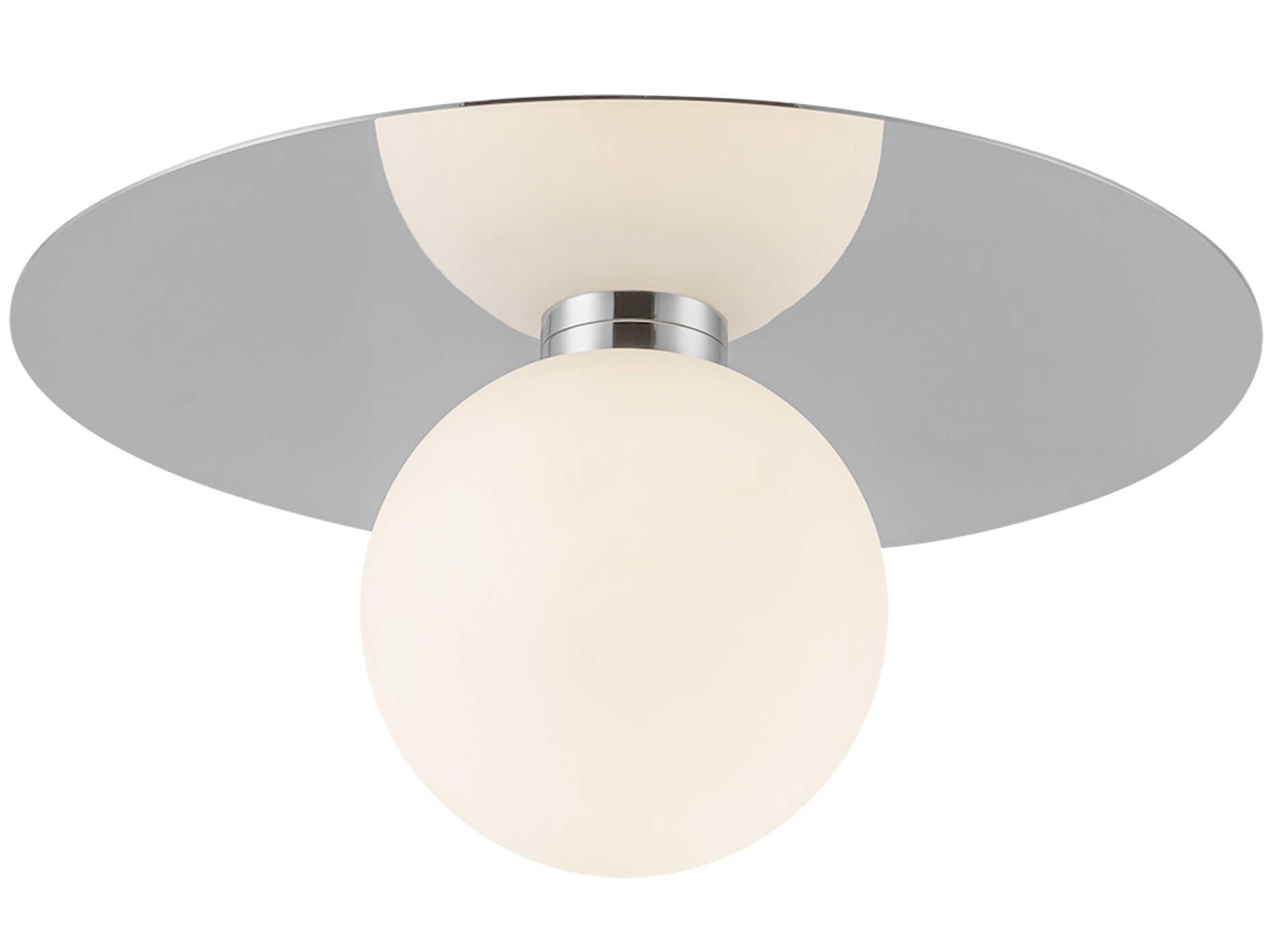 Kuzco Lighting Elixir Chrome Globe Flush Mount