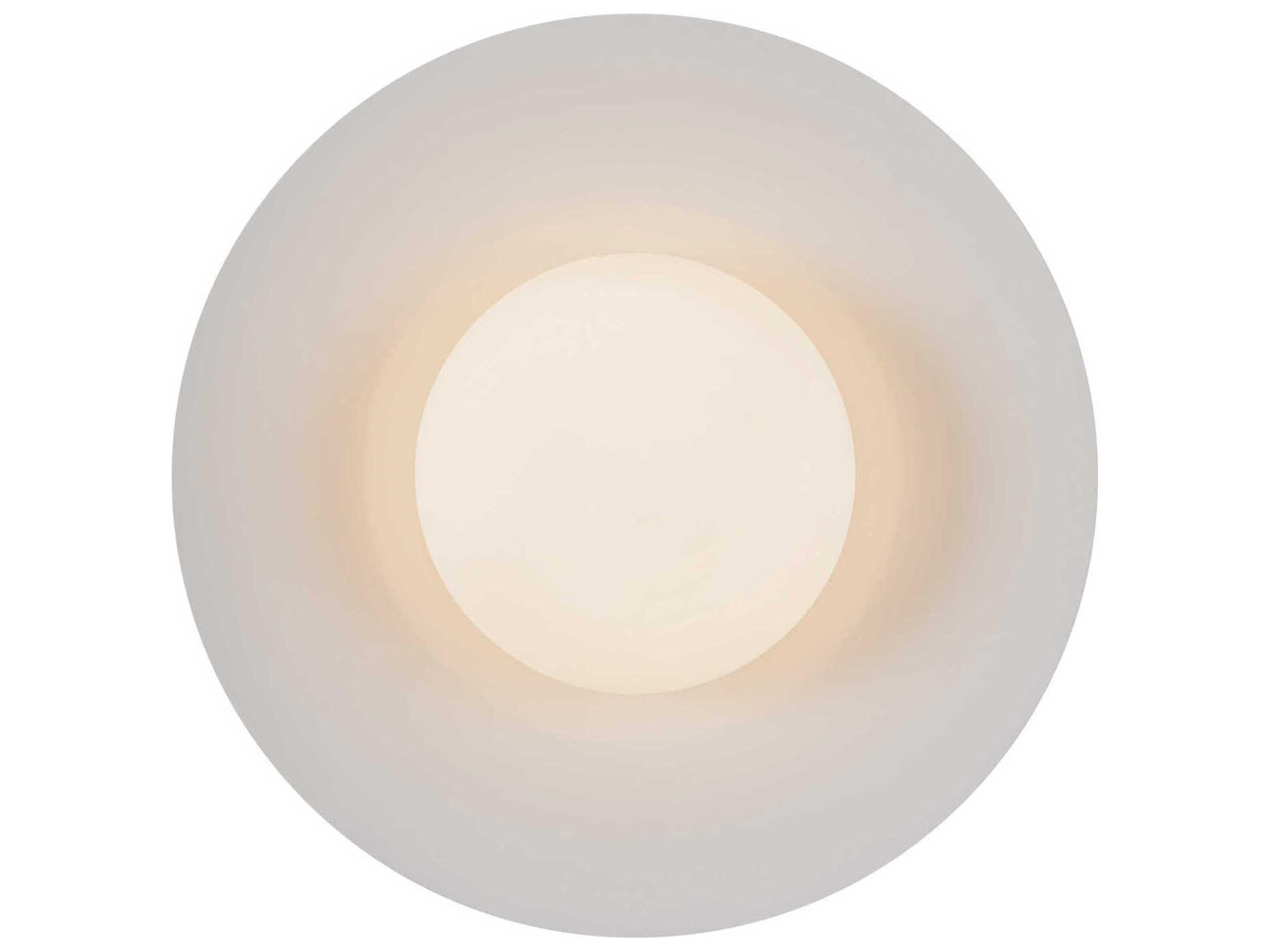 Kuzco Lighting Cruz White Round Flush Mount